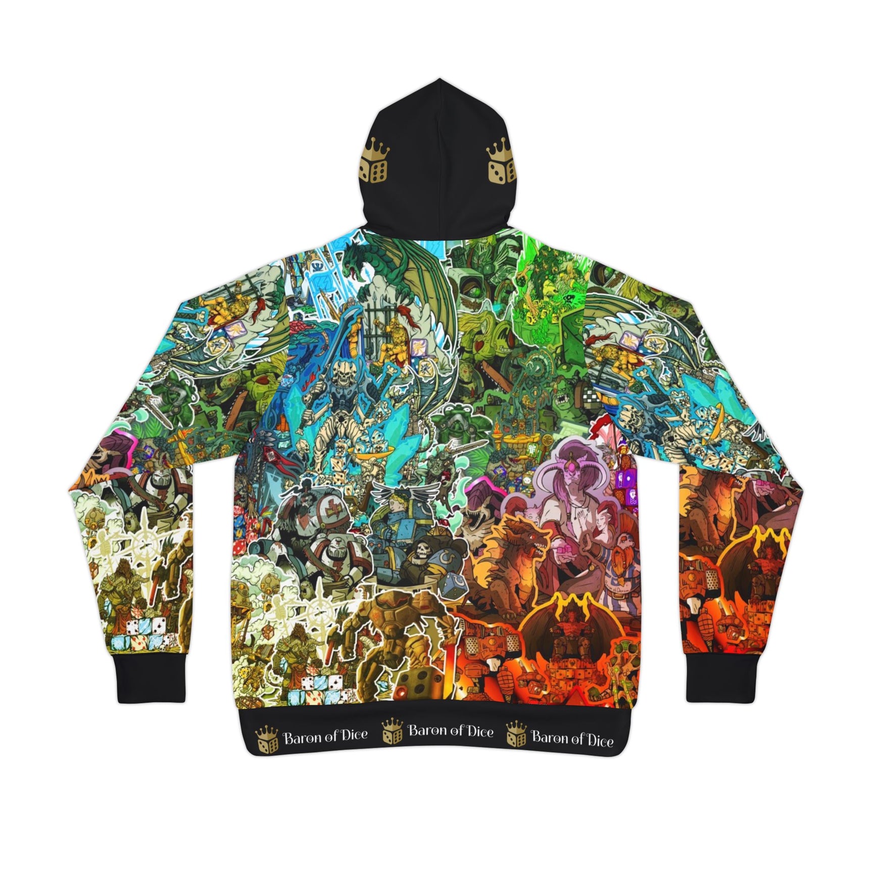 Vibrant Adventure Graphic Athletic Hoodie - Perfect for Sports and Daily Wear
