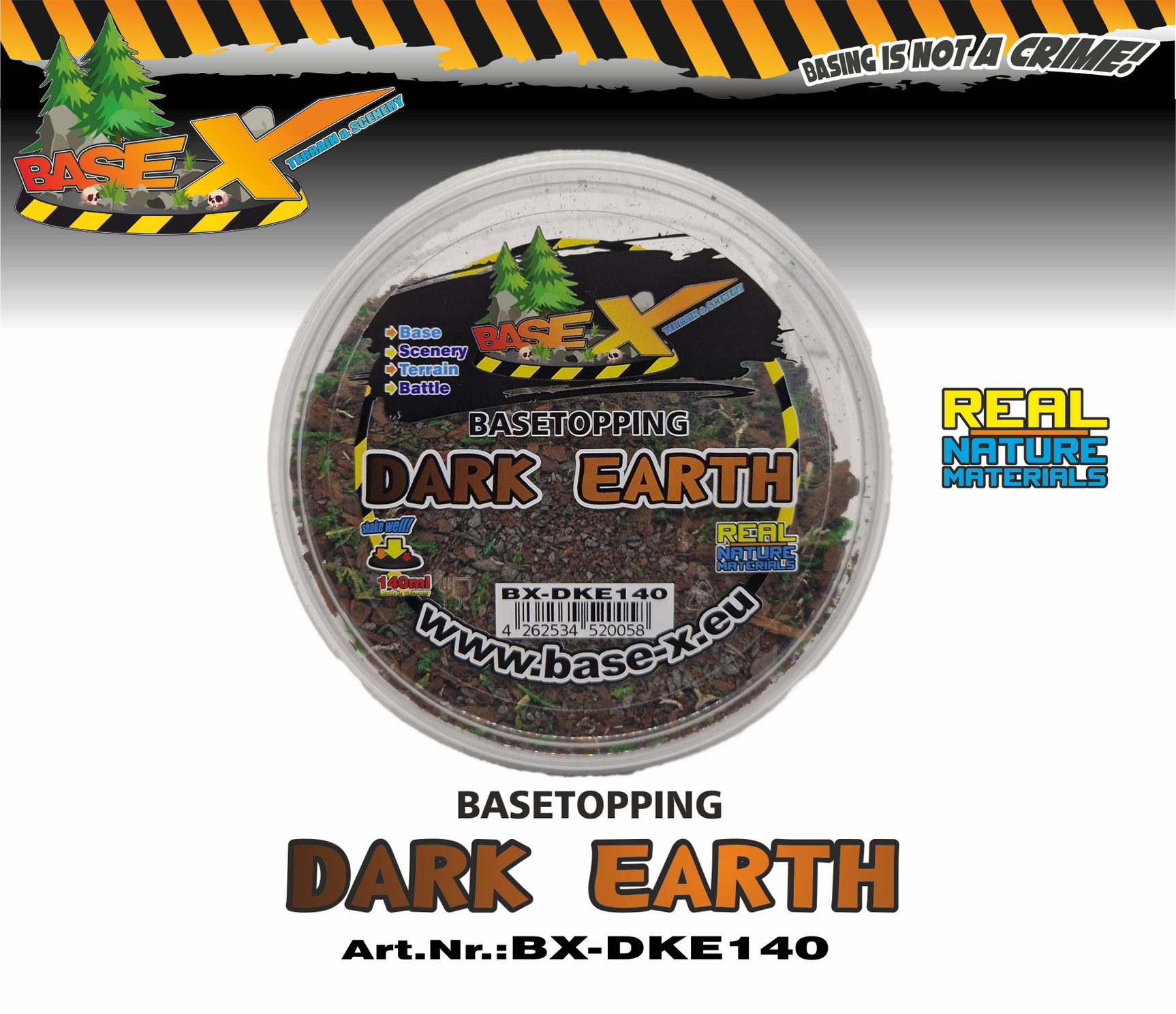 Base X Terrain | Basecover | Dark Earth