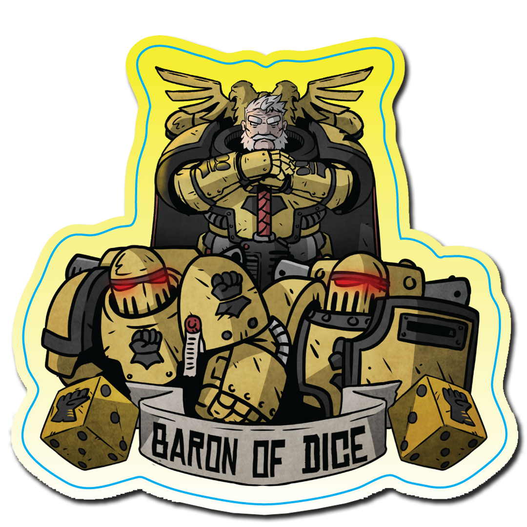 Premium Vinyl Stickers - Imperial Fists