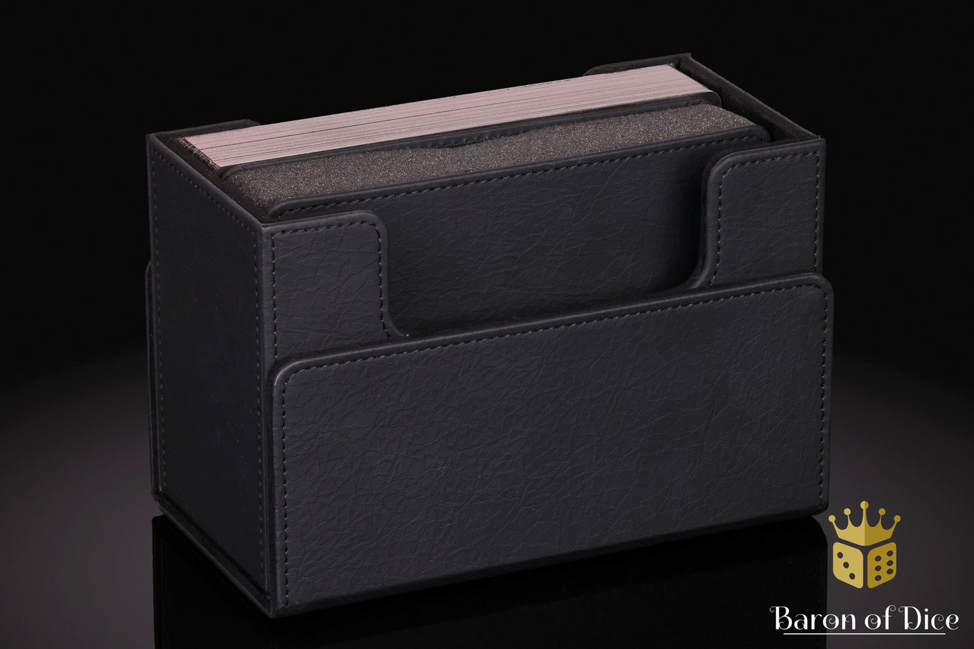 Tabletop Titans | White | Wargaming & Datasheet Box | Baron's Coin™ Compatible