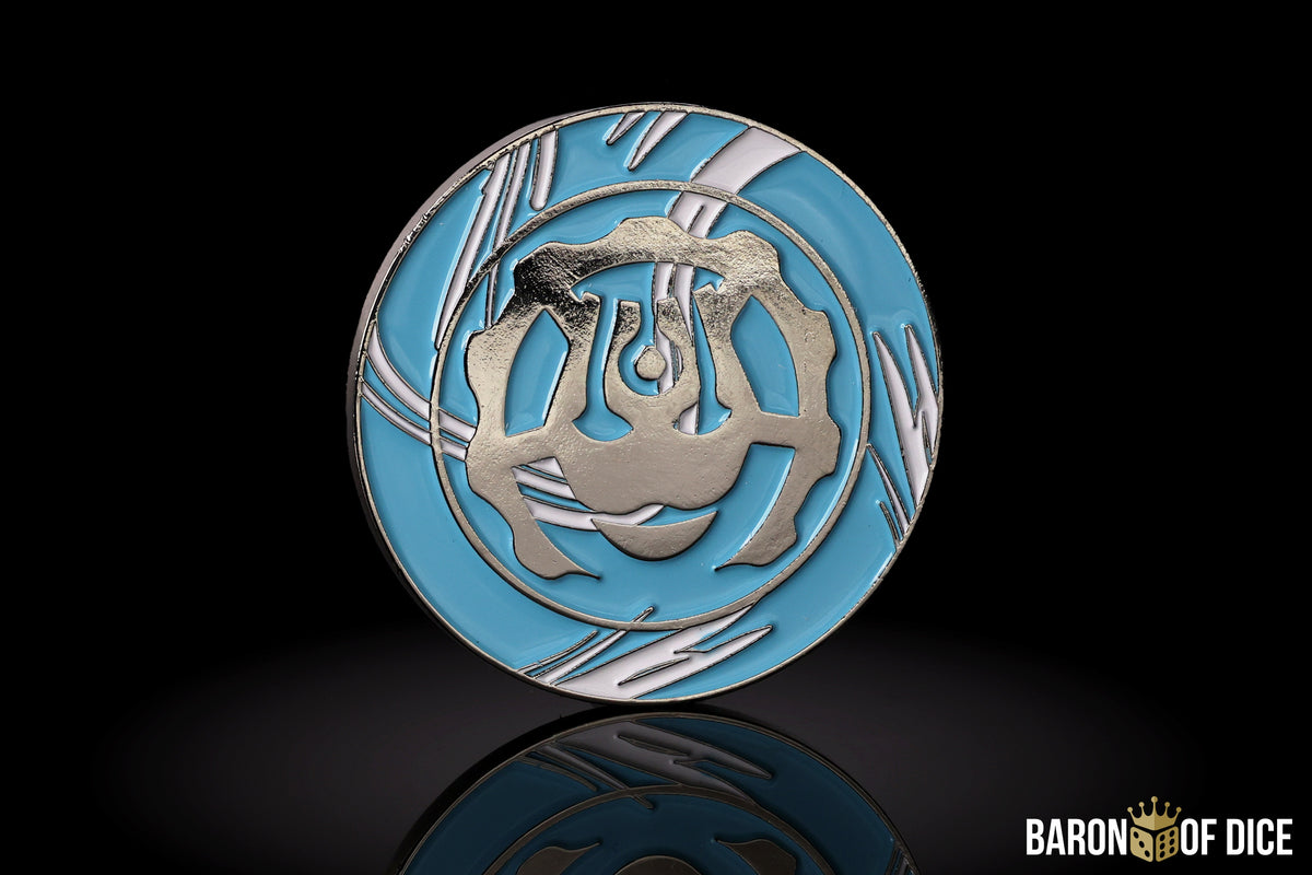 Convergence | Warmachine | Metal Combat Gauge | Baron Coin™ Compatible