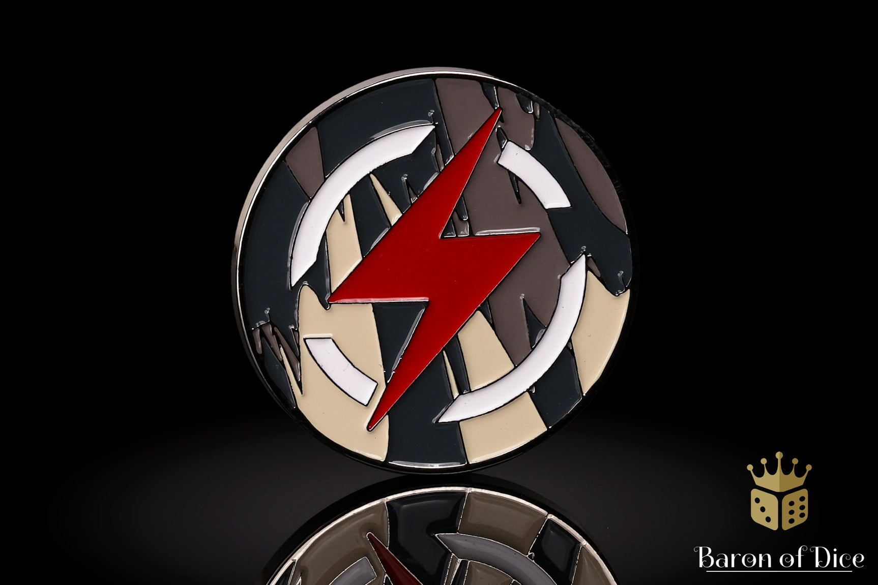Metal Combat Gauge | Baron Coin™ Compatible | Armageddon