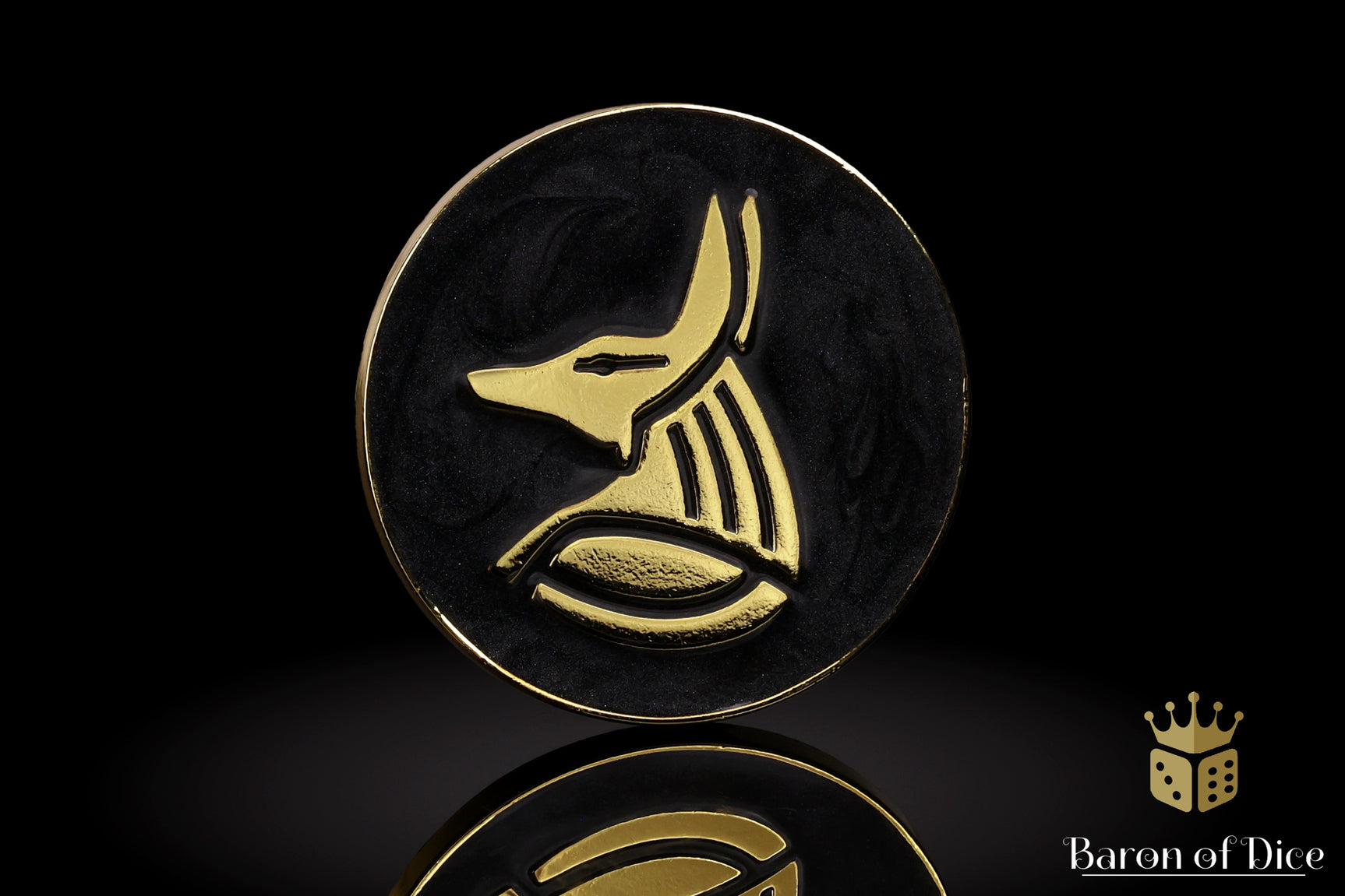 Metal Combat Gauge | Baron Coin™ Compatible | Anubis