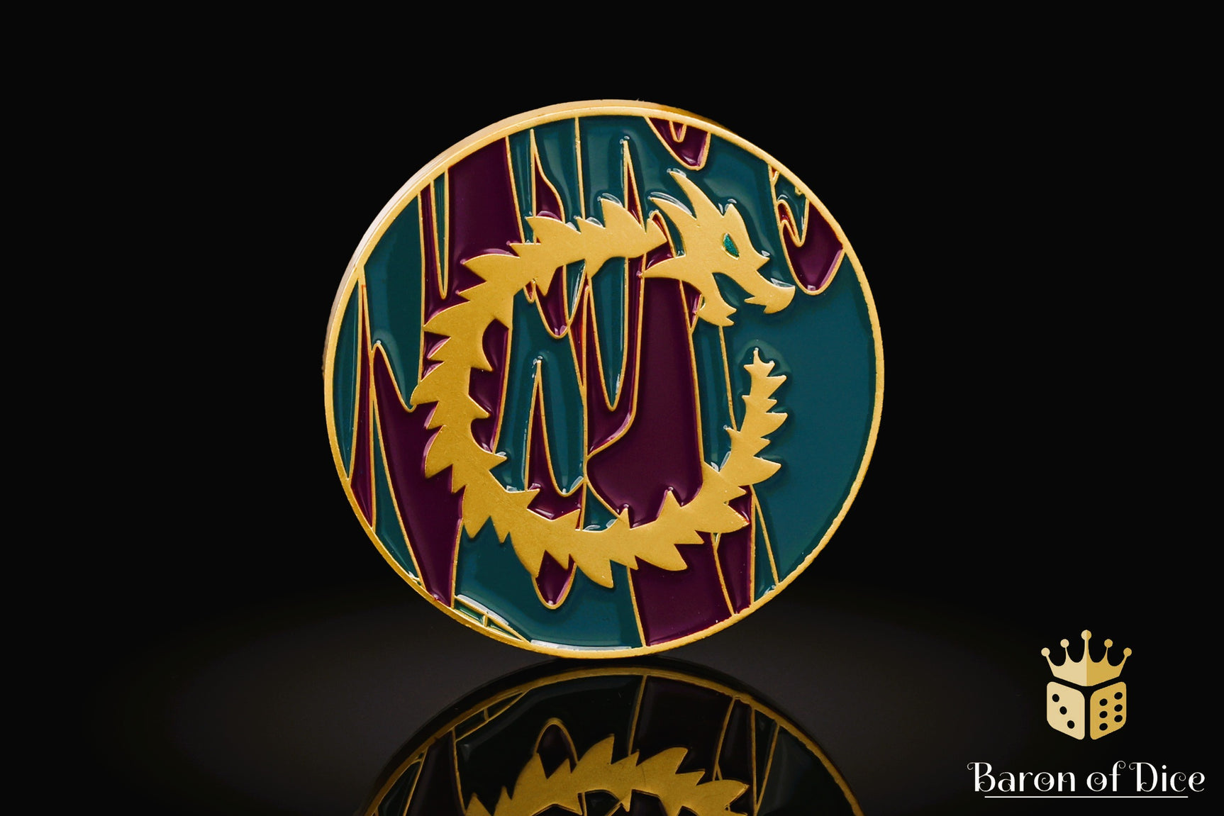 40mm Objective Coin | Infinity Dragon