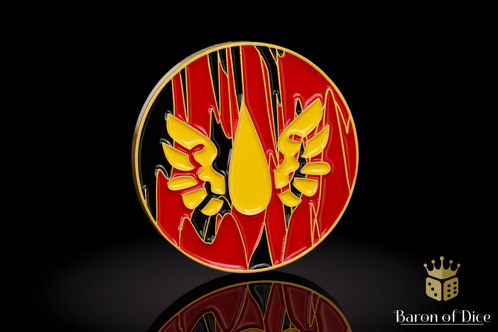 40mm Objective Coins - Blood Curse