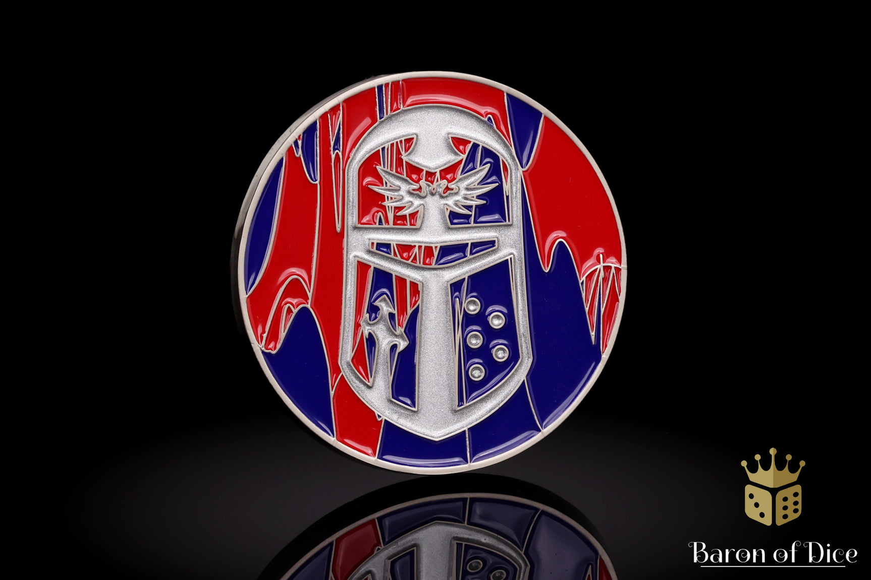 40mm Objective Coins - Imperial Helm