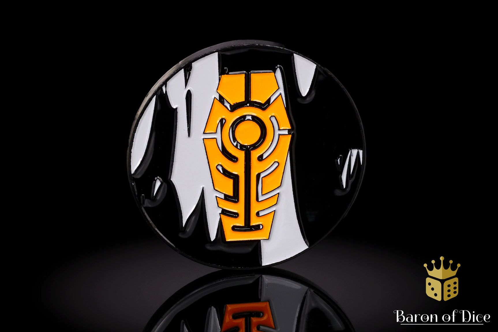 40mm Baron's Coin™ | Orange Coffin