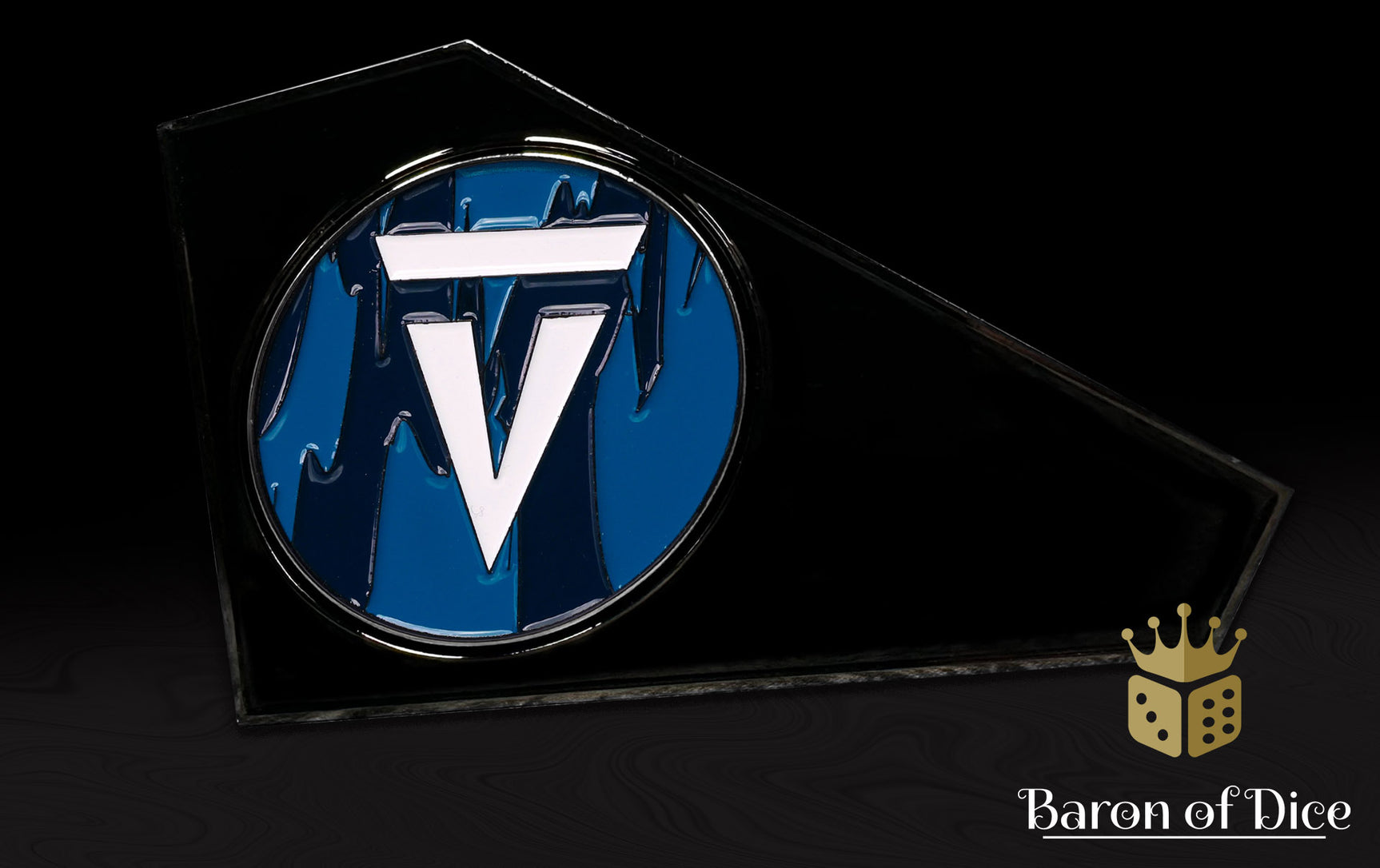3" Metal Movement Gauge | Vanguard Tactics | Dark Blue | Baron Coin™ Compatible