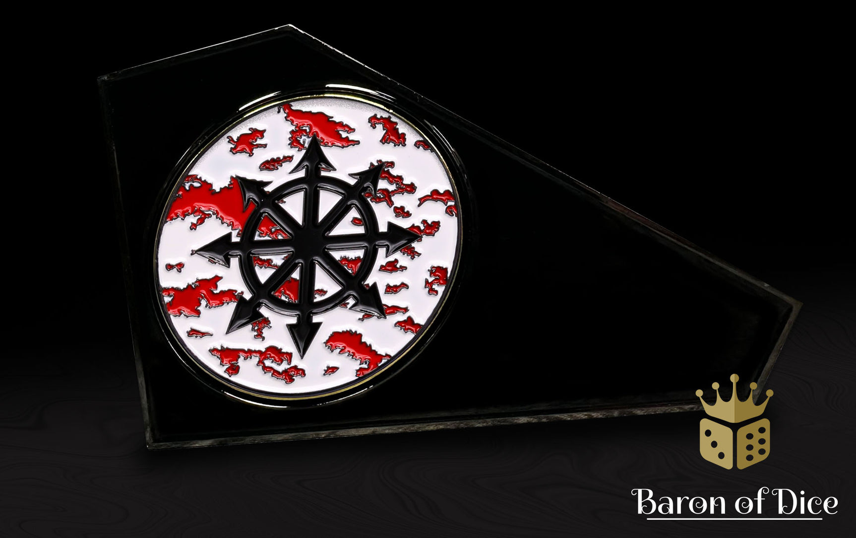 3" Metal Movement Gauge | Blood Sacrifice | Baron Coin™ Compatible