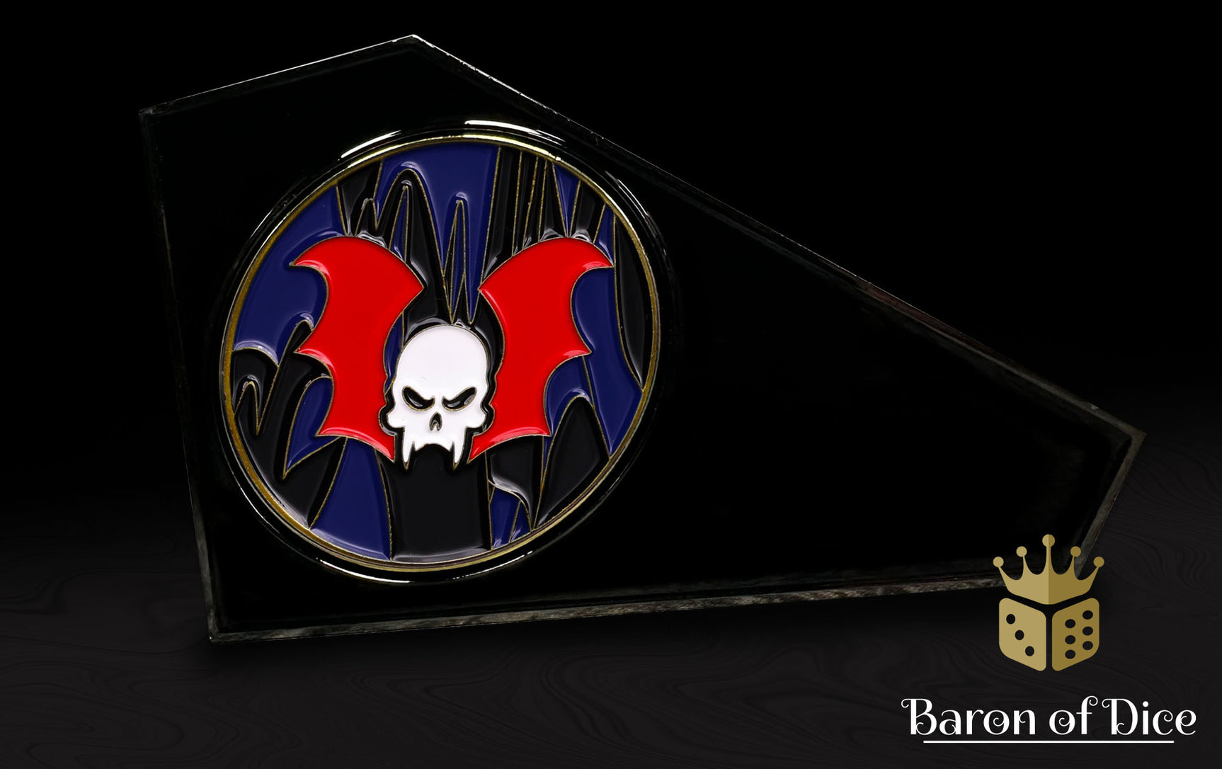 3" Metal Movement Gauge | Claws of Midnight | Baron Coin™ Compatible