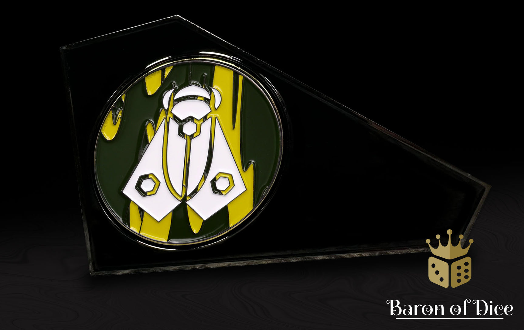 3" Metal Movement Gauge | Rot Fly | Baron Coin™ Compatible