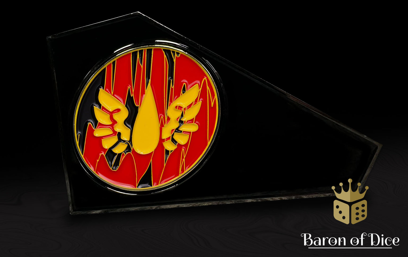 3" Metal Movement Gauge | Blood Curse | Baron Coin™ Compatible