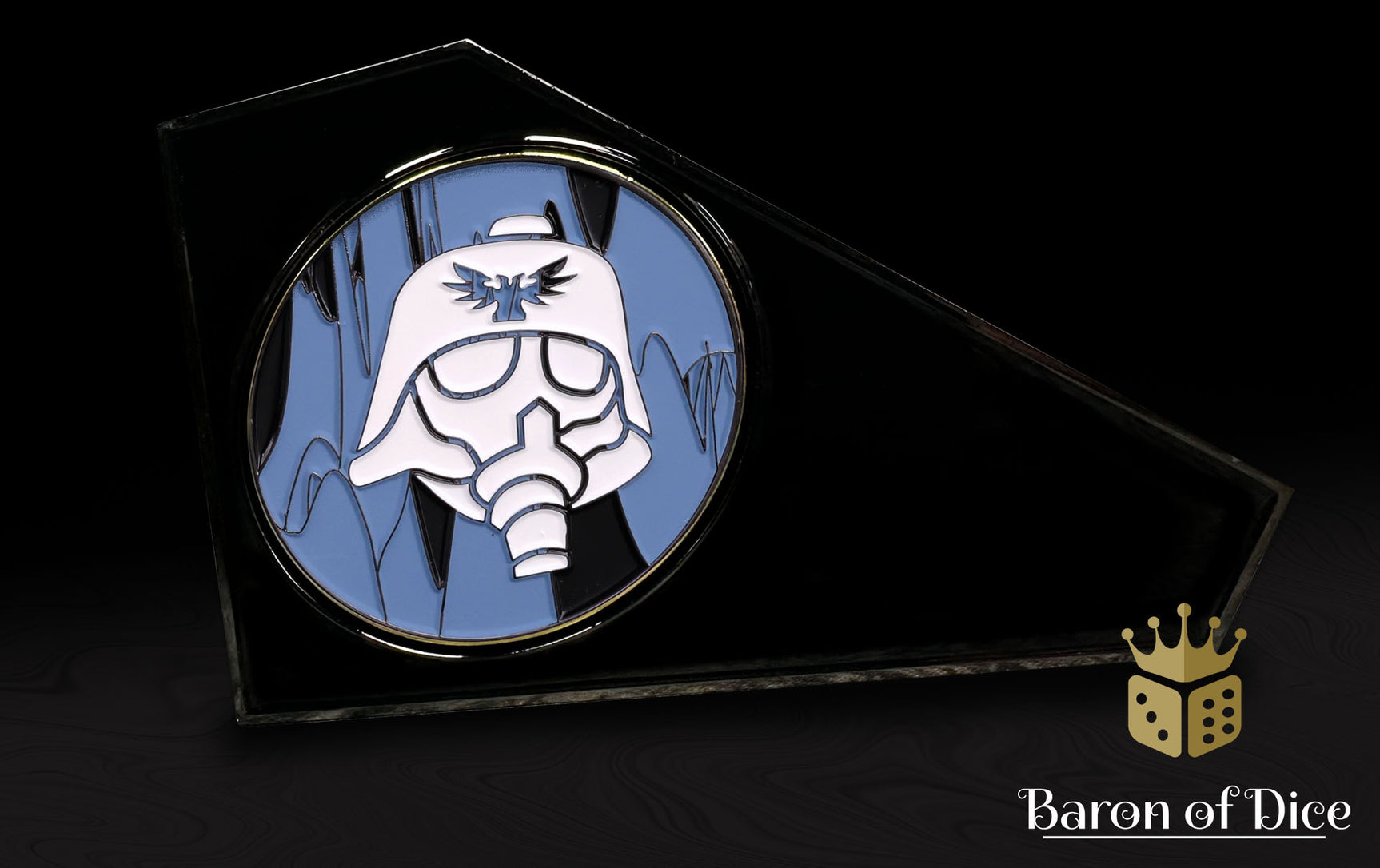 3" Metal Movement Gauge | Helmet | Baron Coin™ Compatible