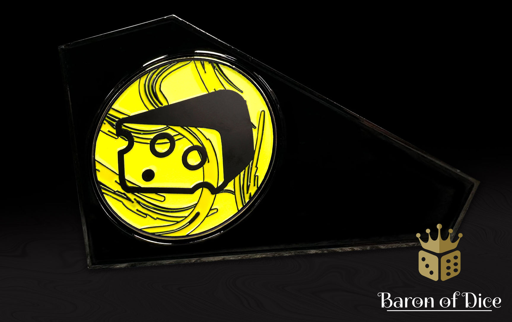 3" Metal Combat Gauge | Warp Cheese | Baron Coin™ Compatible