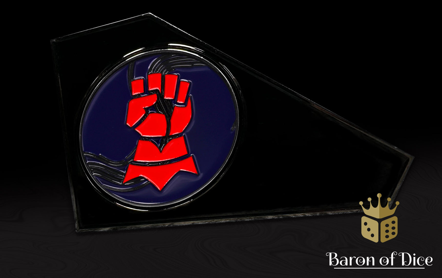 Metal Combat Gauge | Baron Coin™ Compatible | Righteous Hands