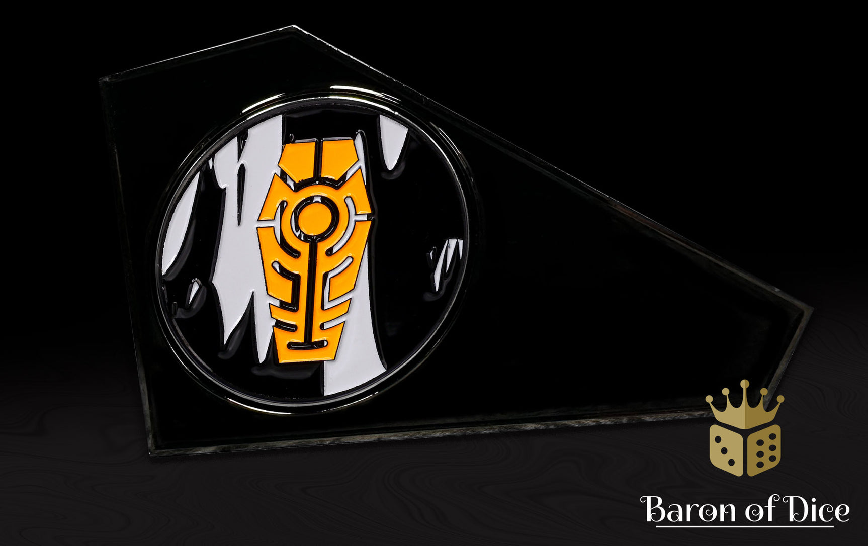 Metal Combat Gauge | Baron Coin™ Compatible | Orange Coffin