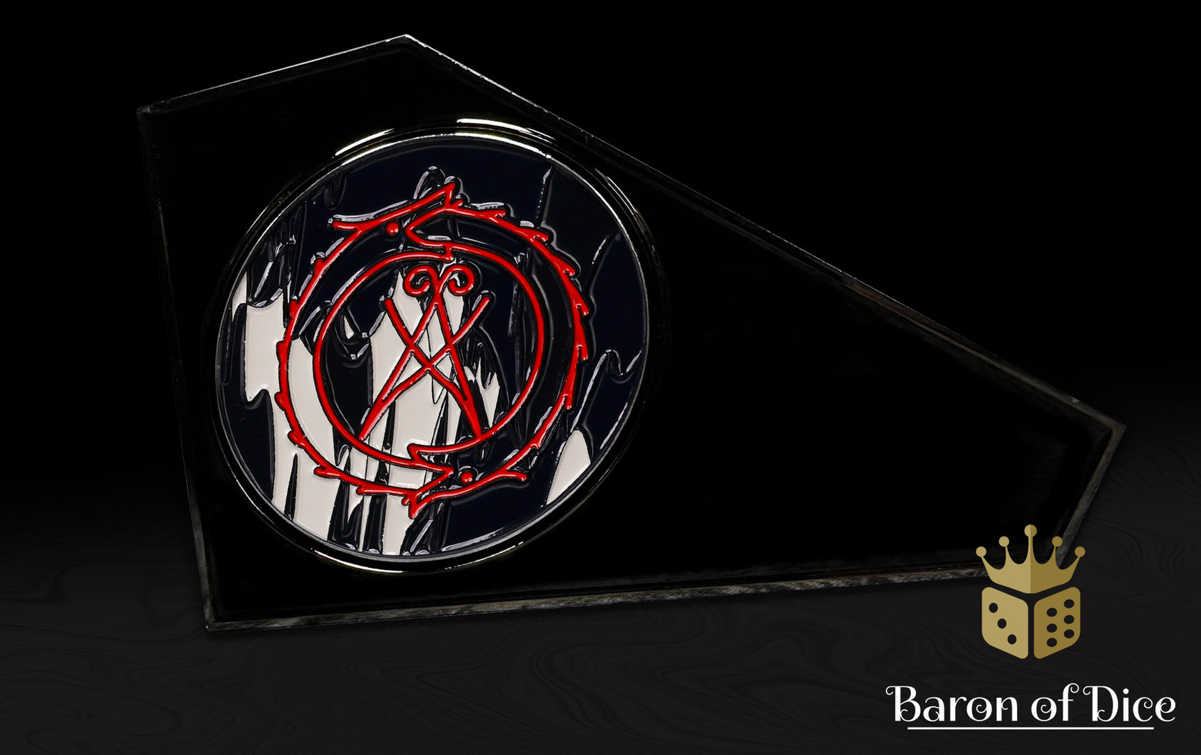 3" Metal Movement Gauge | Court of The Seven Serpents | Baron Coin™ Compatible