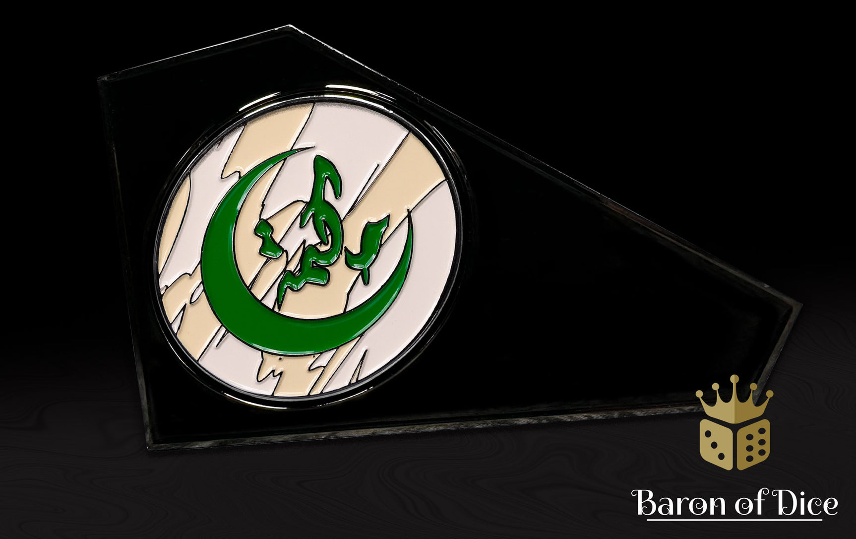 Metal Combat Gauge | Baron Coin™ Compatible | Infinity: Haqqislam
