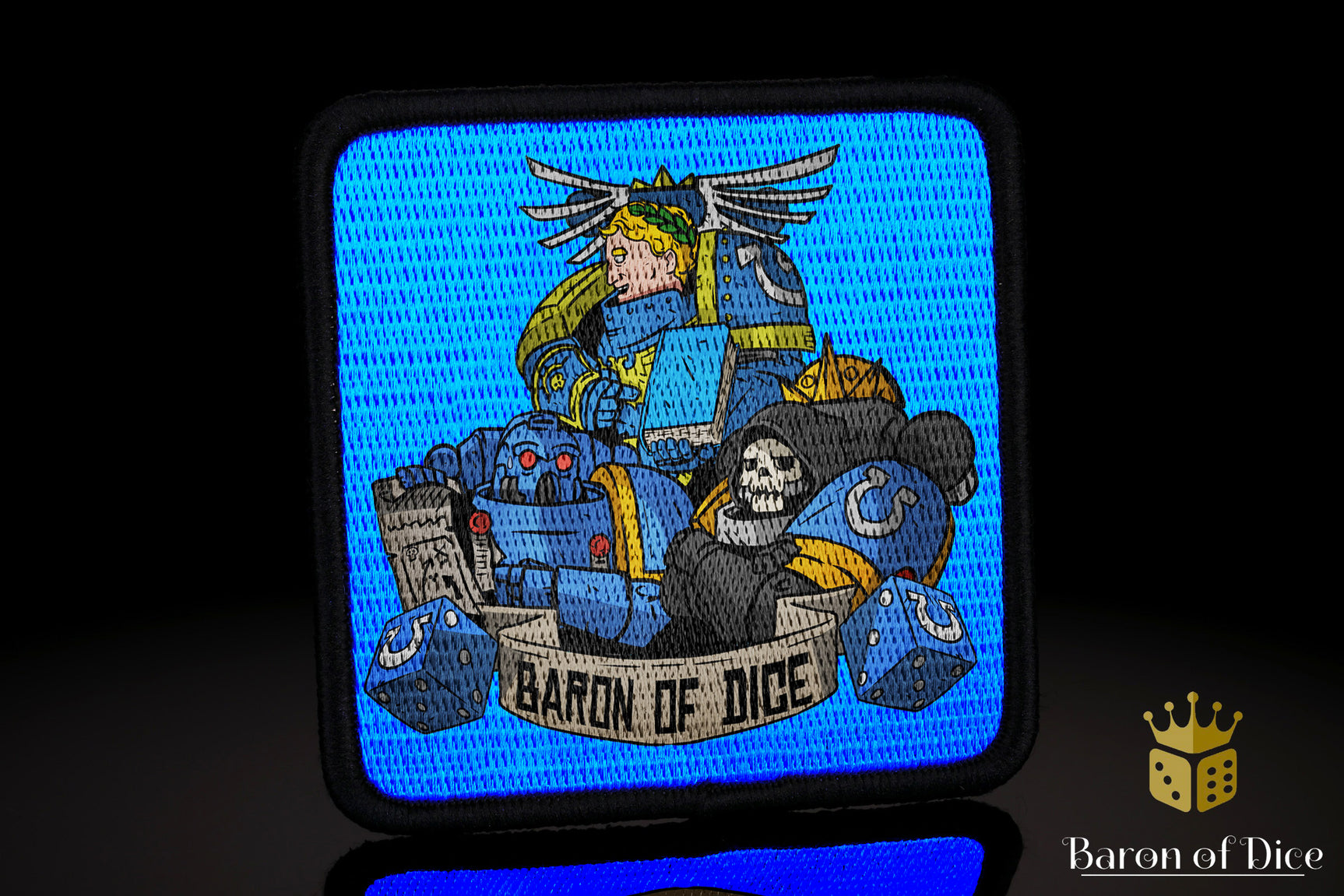 Baron's Dice Bag | Omega Velcro Patch