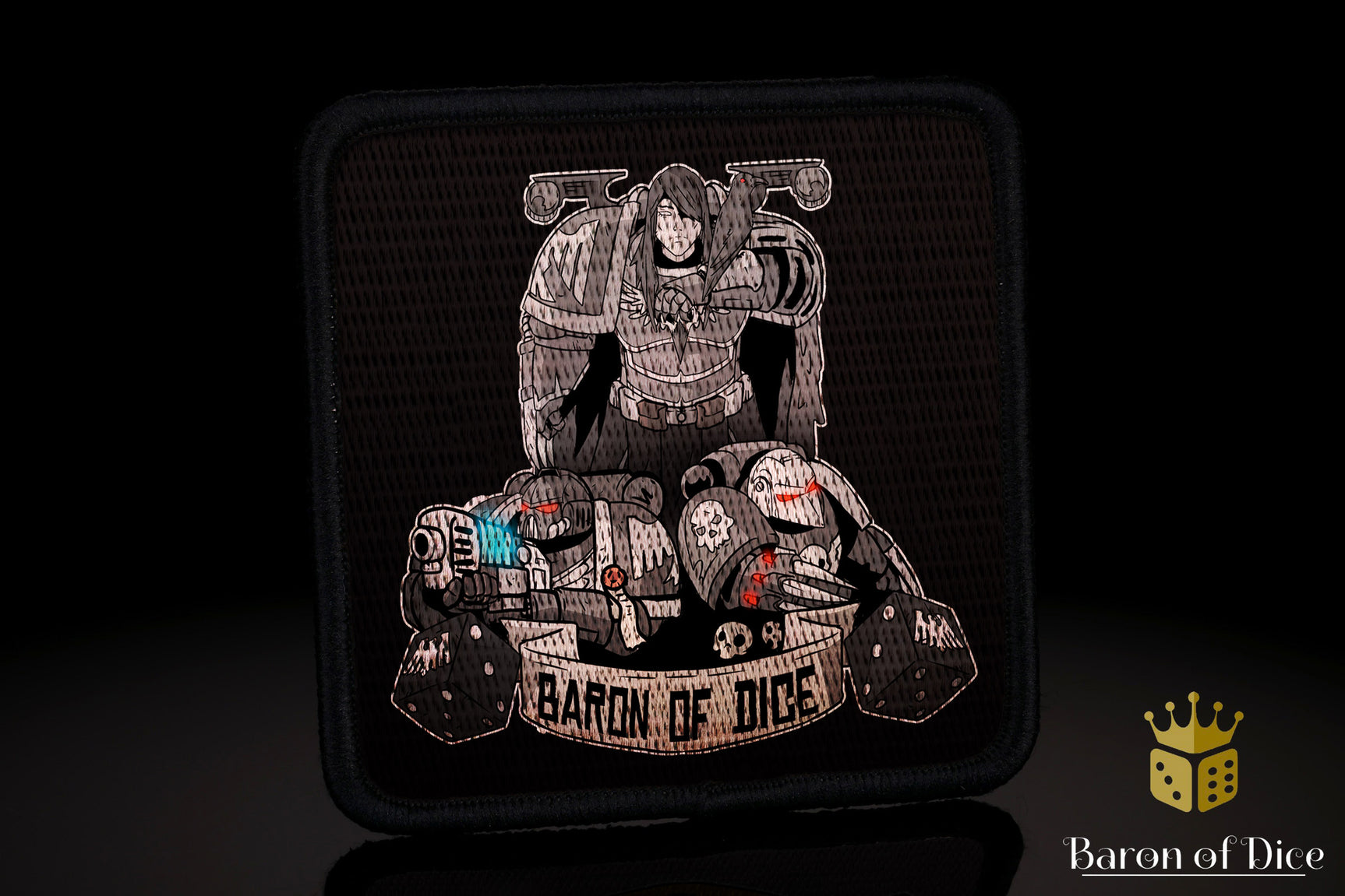 Baron's Dice Bag | Ravens Velcro Patch