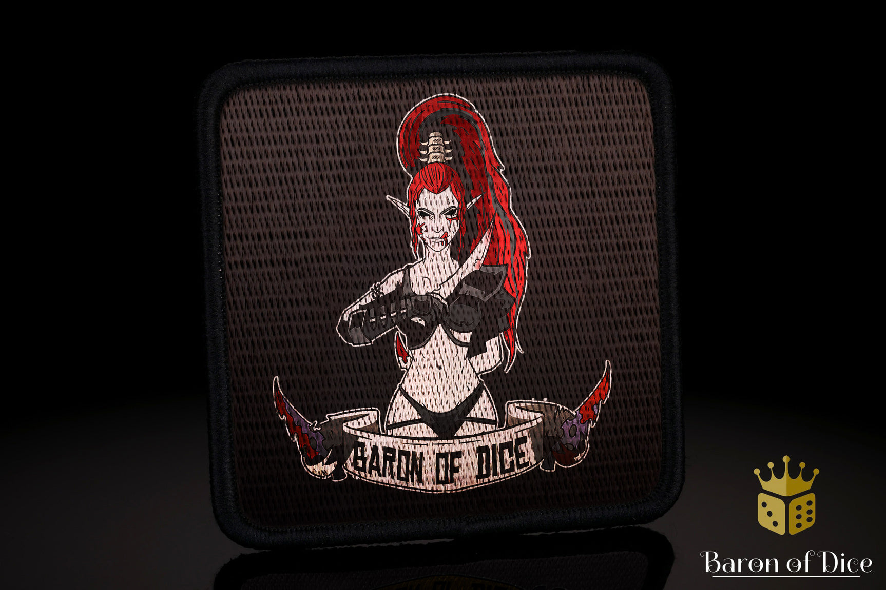 Dreaded Ones | Pin-up | Baron's Bag Compatible | Velcro Patches