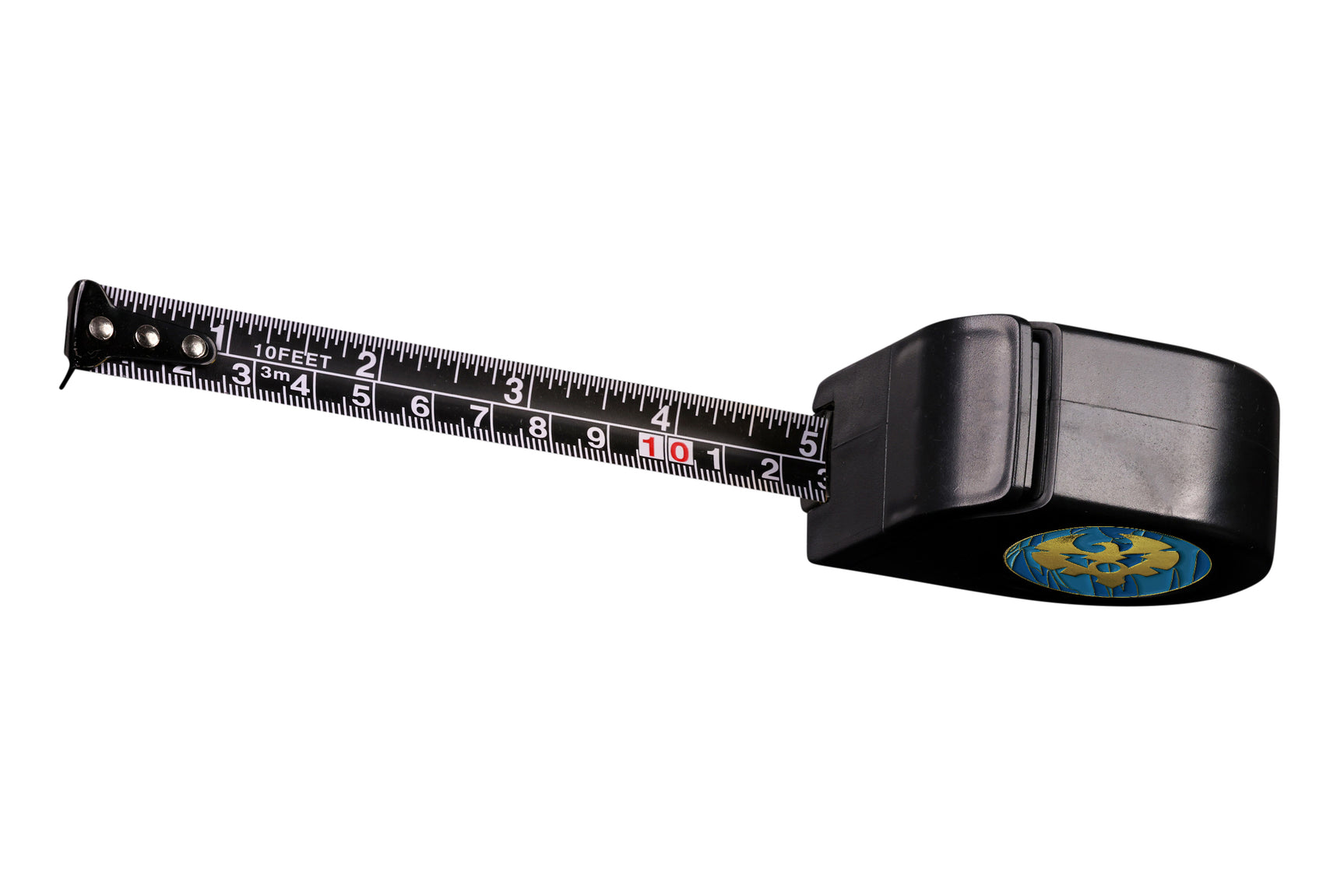 Wargaming Tape Measure | Baron's Coin™ Compatible | Warmachine: Cygnar | Storm Legion