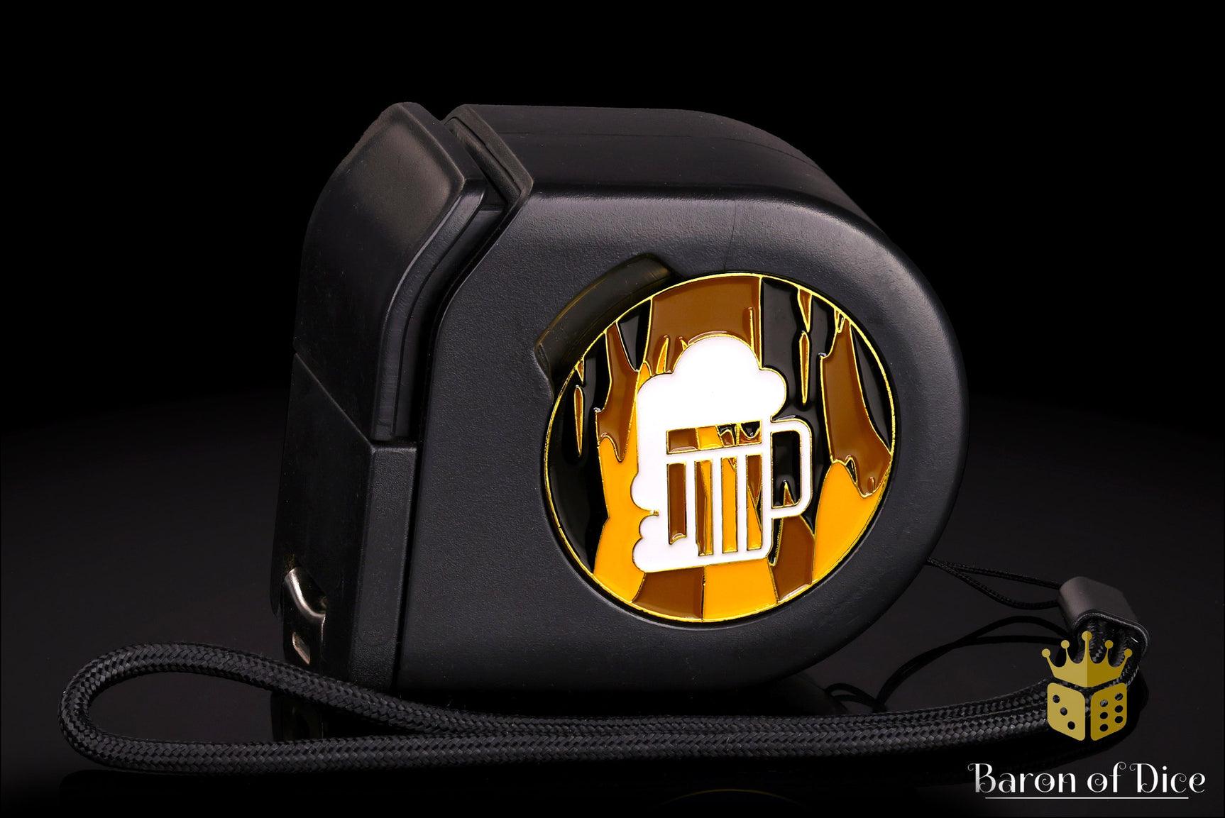 Wargaming Tape Measure | Baron's Coin™ Compatible | Beer Mug - BACKORDER - Ships in Late March