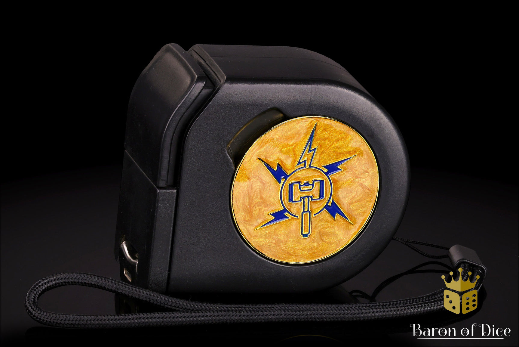 Wargaming Tape Measure | Baron's Coin™ Compatible | Lightning Hammer