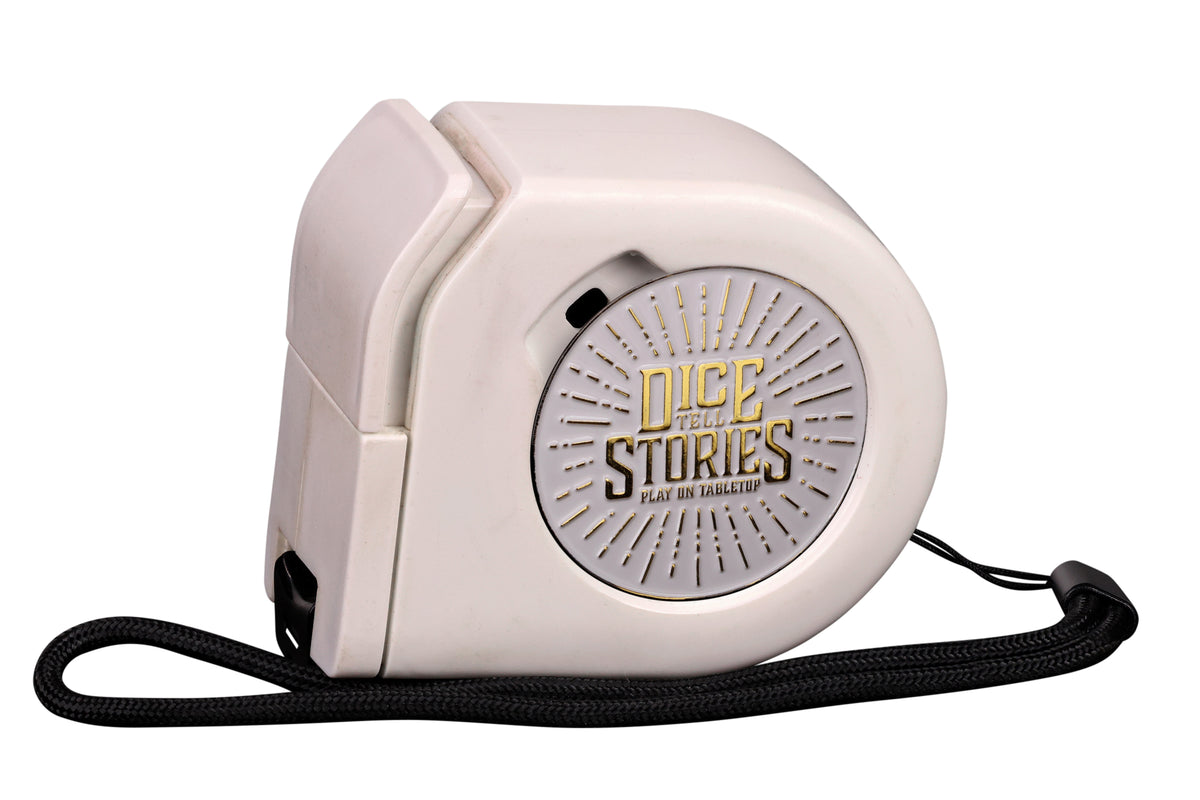 Dice Tell Stories | Wargaming Tape Measure | Baron's Coin™ Compatible