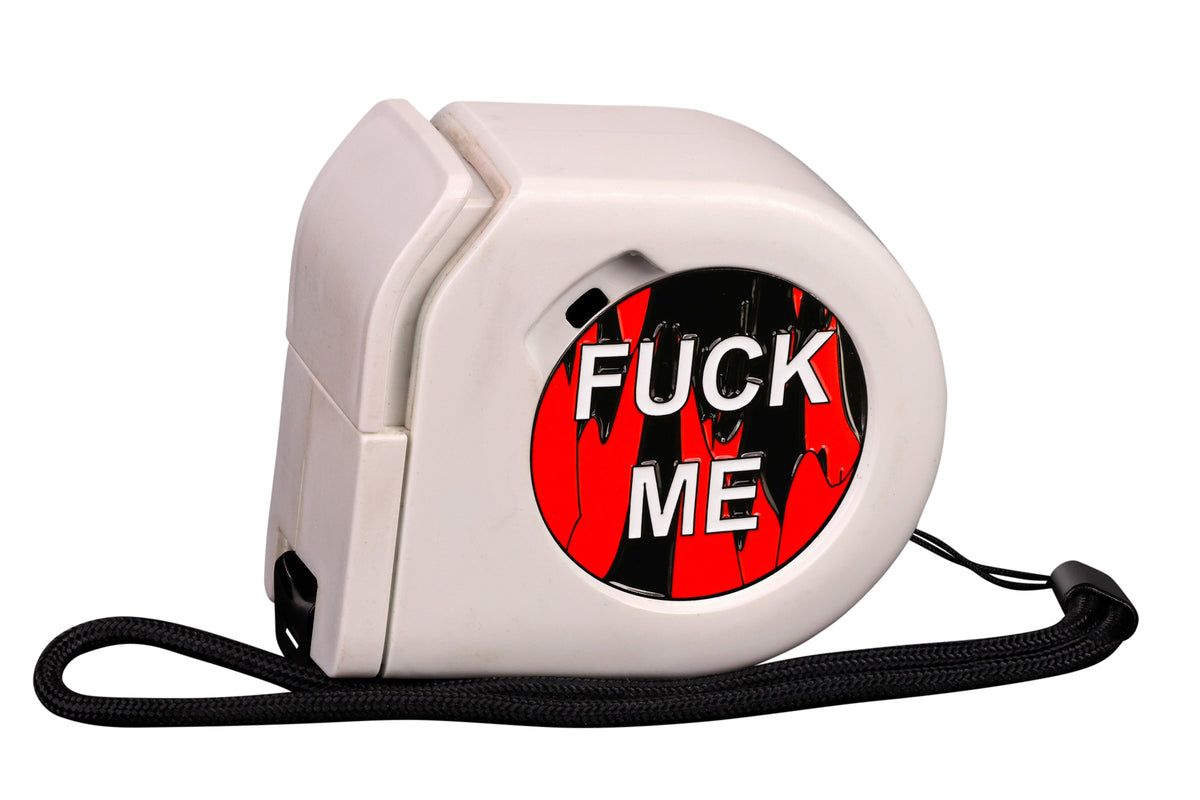 F**k Me | Red | Wargaming Tape Measure | Baron's Coin™ Compatible