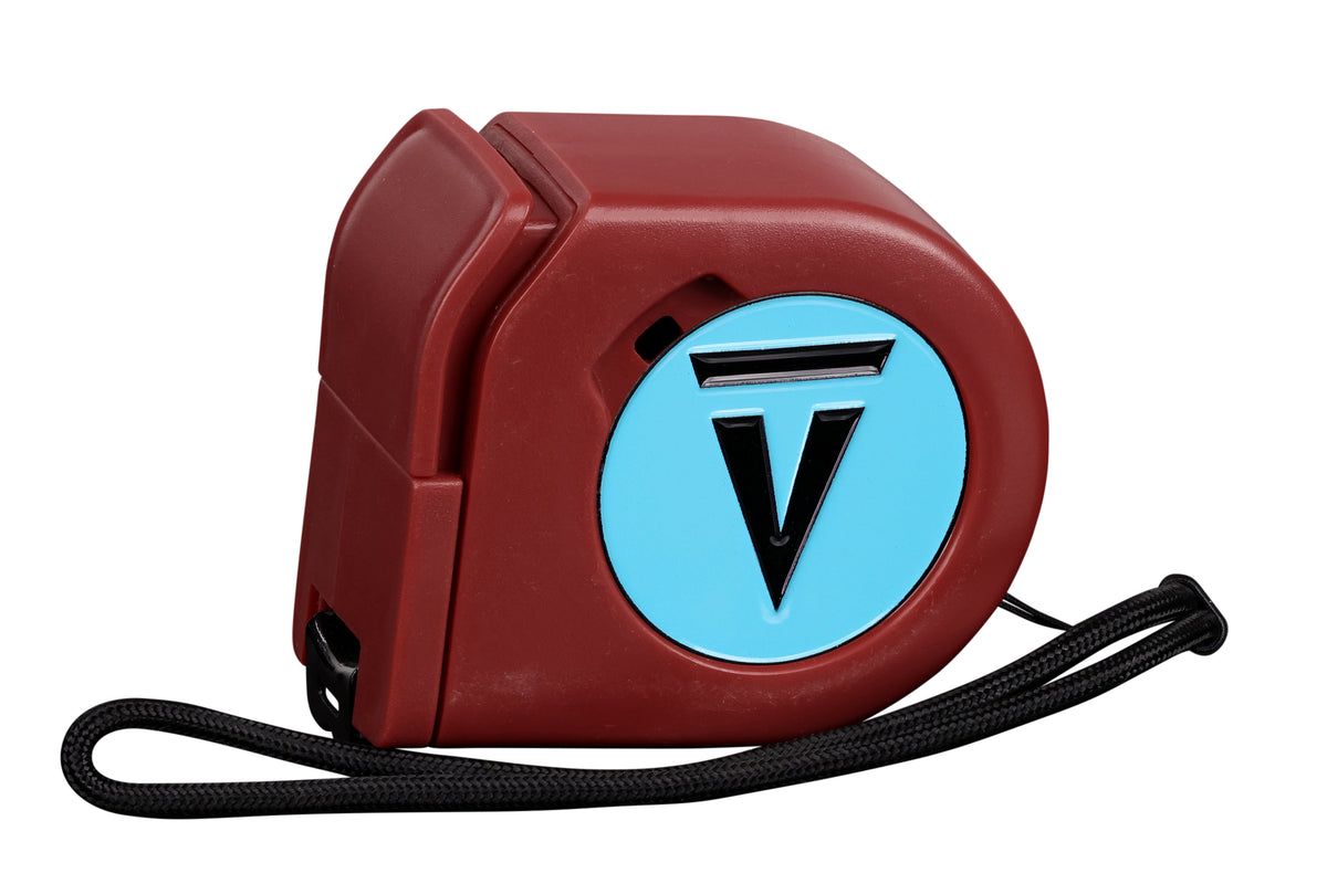 Vanguard Tactics | Light Blue | Wargaming Tape Measure | Baron's Coin™ Compatible