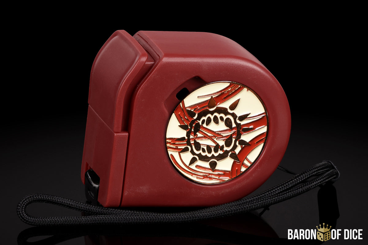 Carnage | White | Wargaming Tape Measure | Baron's Coin™ Compatible