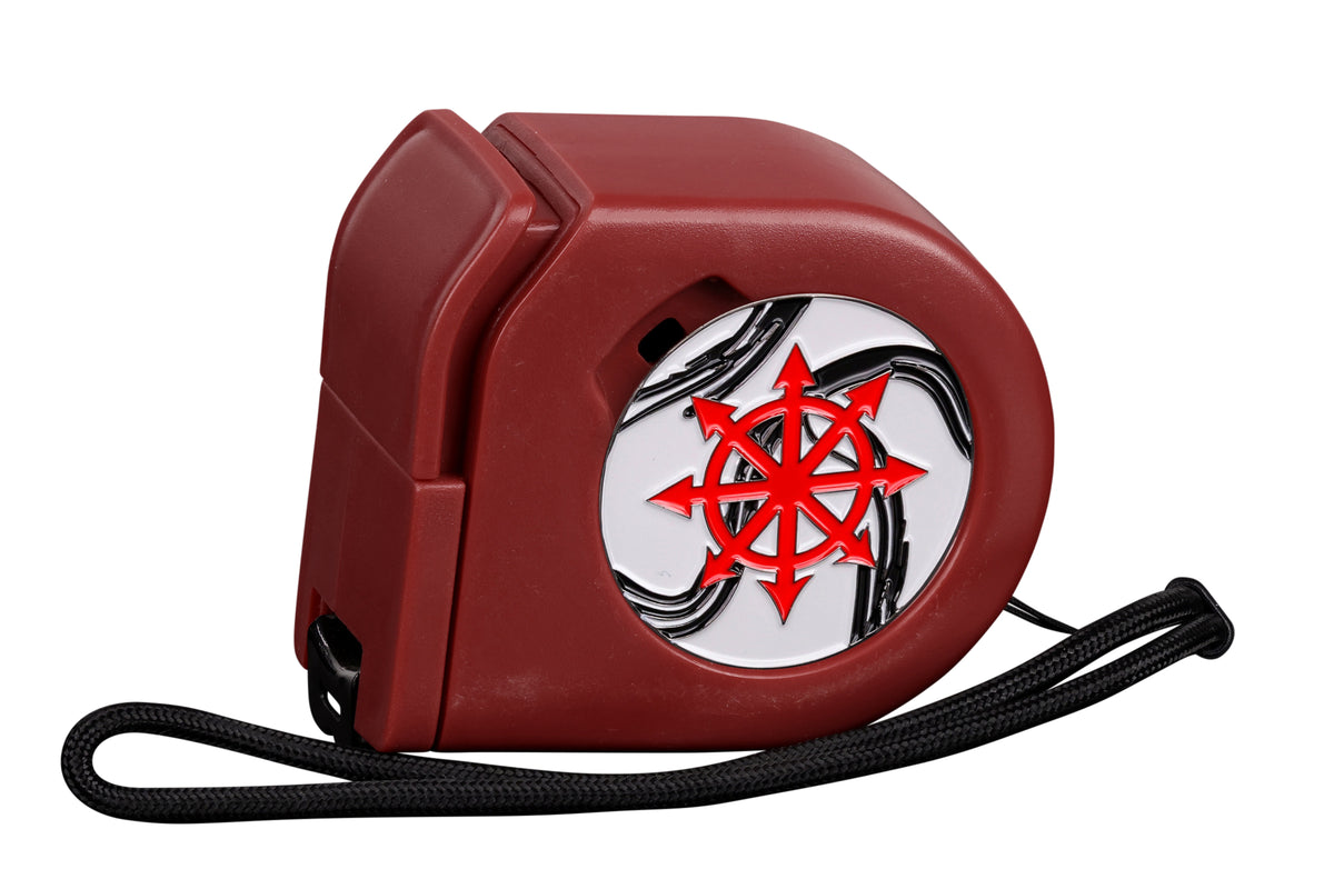 Marbled Chaos Star | Wargaming Tape Measure | Baron's Coin™ Compatible
