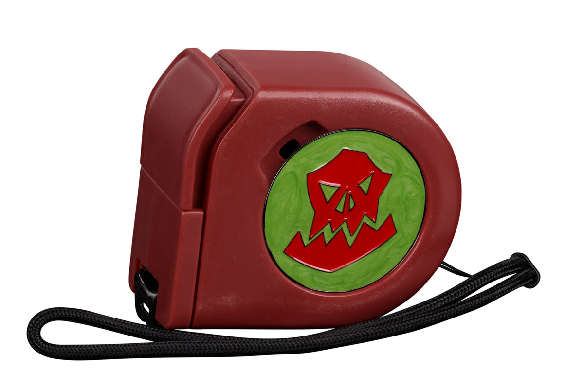 Orc | Red | Wargaming Tape Measure | Baron's Coin™ Compatible