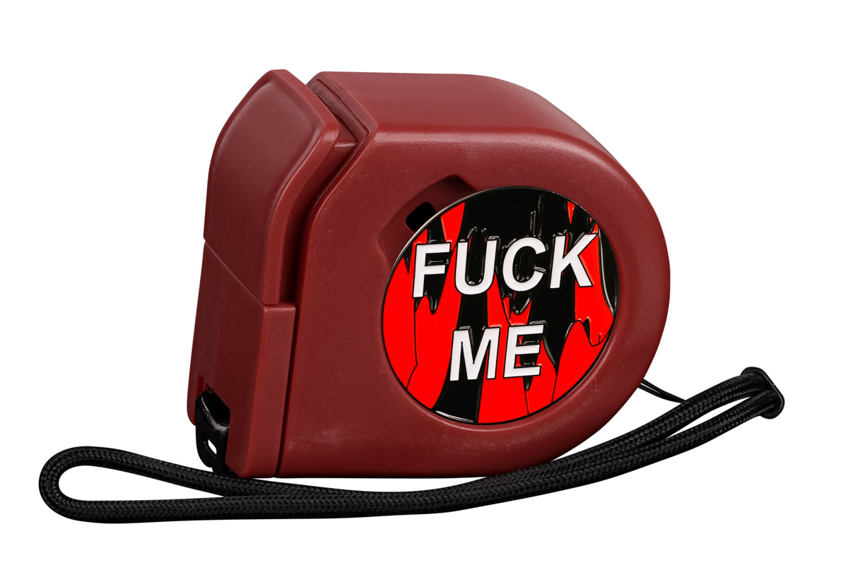 F**k Me | Red | Wargaming Tape Measure | Baron's Coin™ Compatible