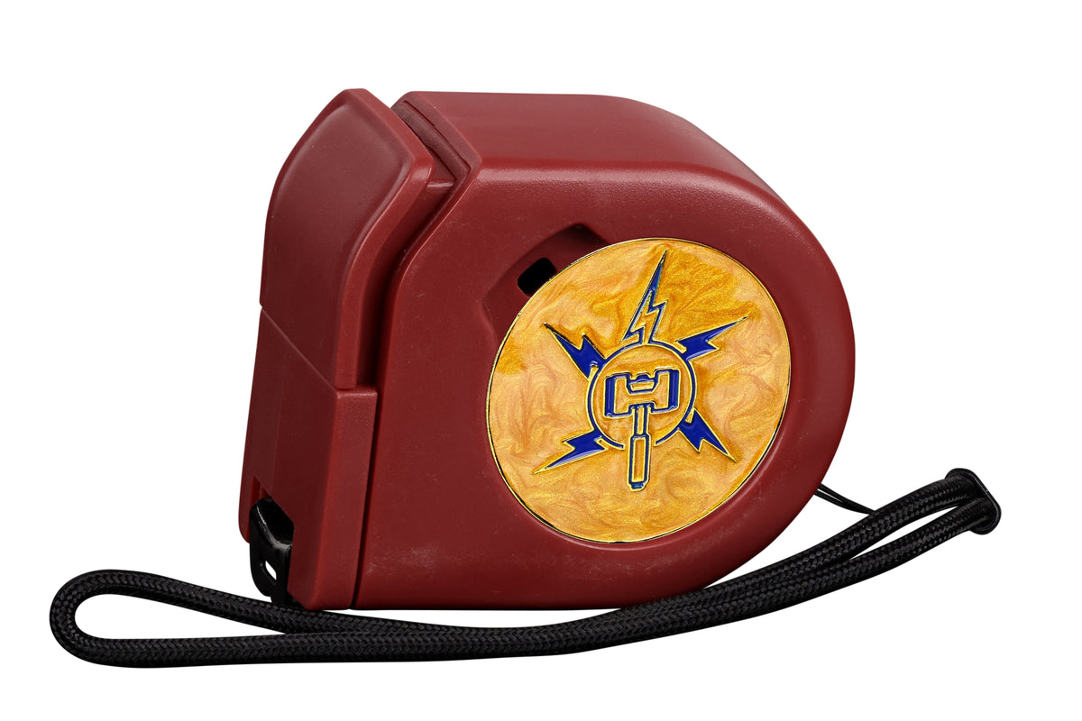Lightning Hammer | Wargaming Tape Measure | Baron's Coin™ Compatible