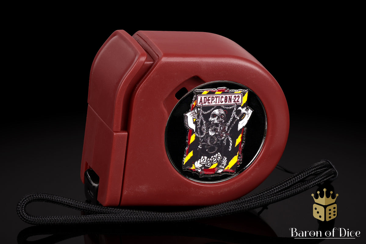 Adepticon 2026 | Wargaming Tape Measure | Baron's Coin™ Compatible