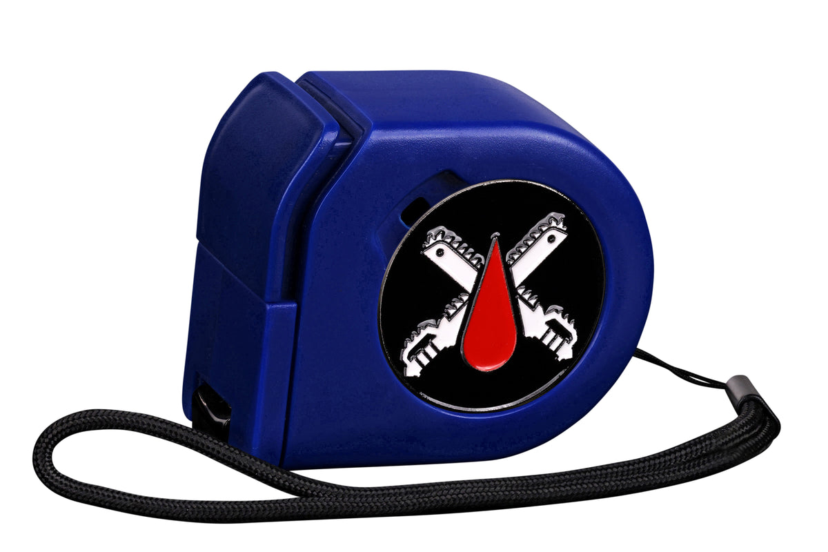 Chain Blades | Wargaming Tape Measure | Baron's Coin™ Compatible