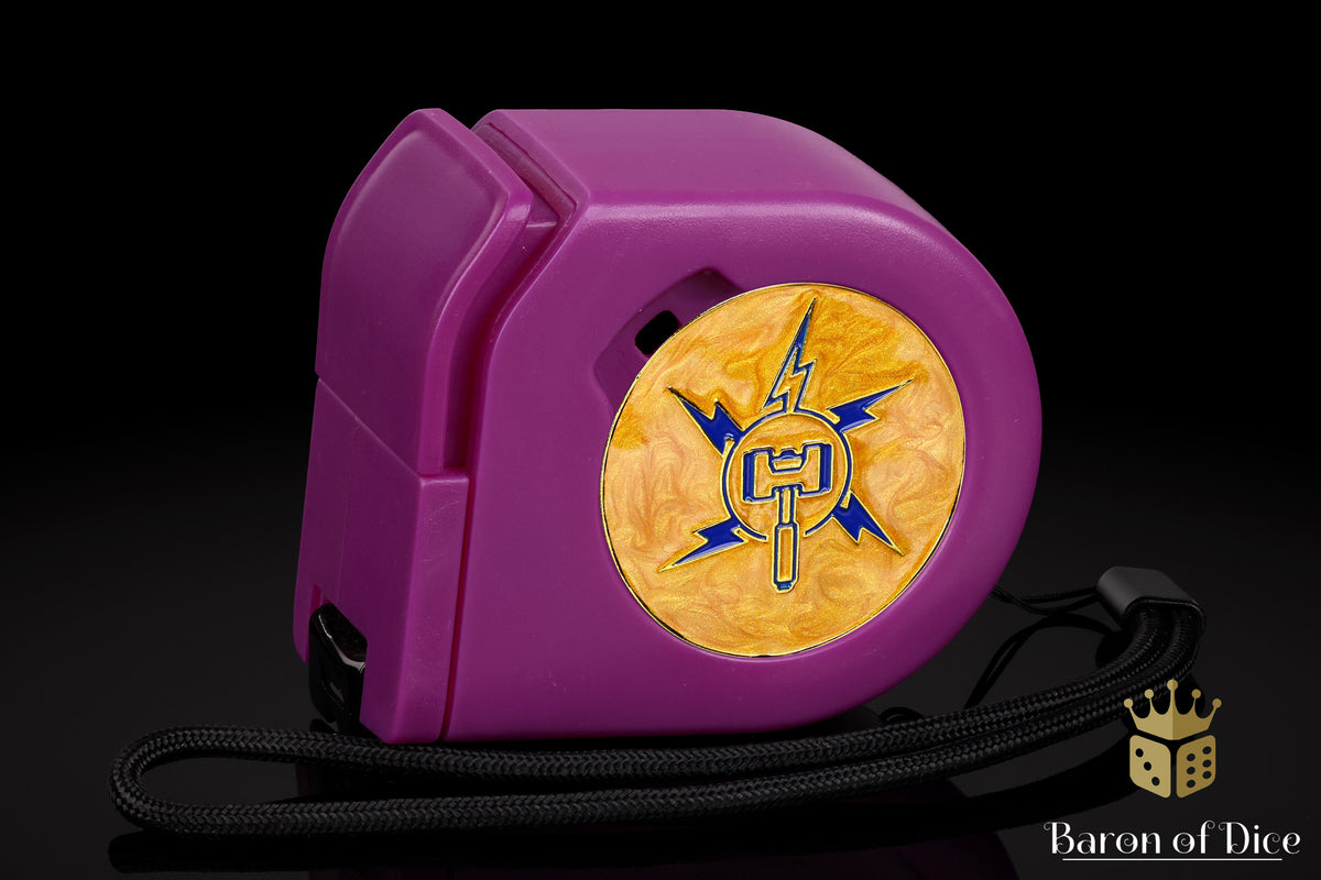Lightning Hammer | Wargaming Tape Measure | Baron's Coin™ Compatible