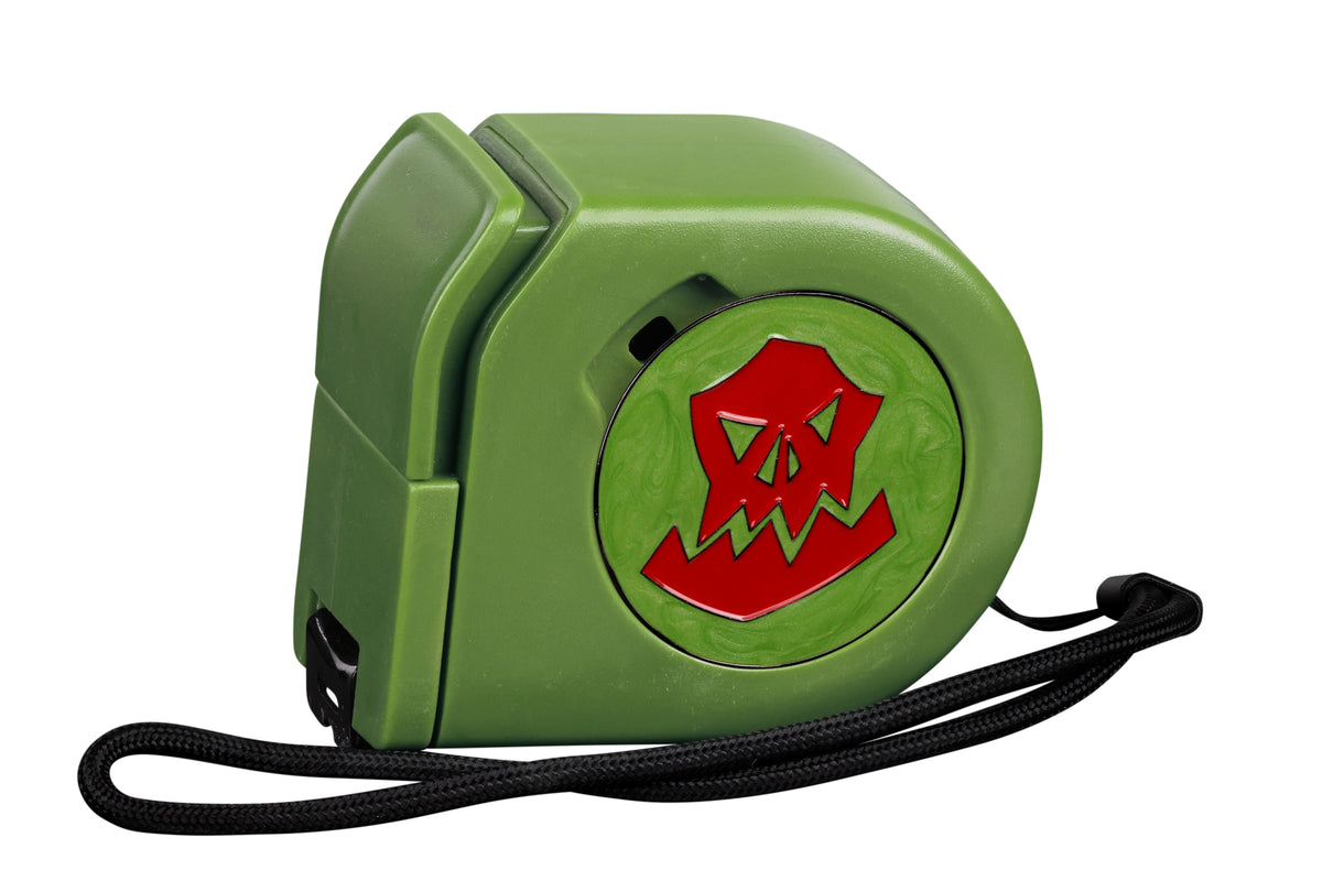 Orc | Red | Wargaming Tape Measure | Baron's Coin™ Compatible