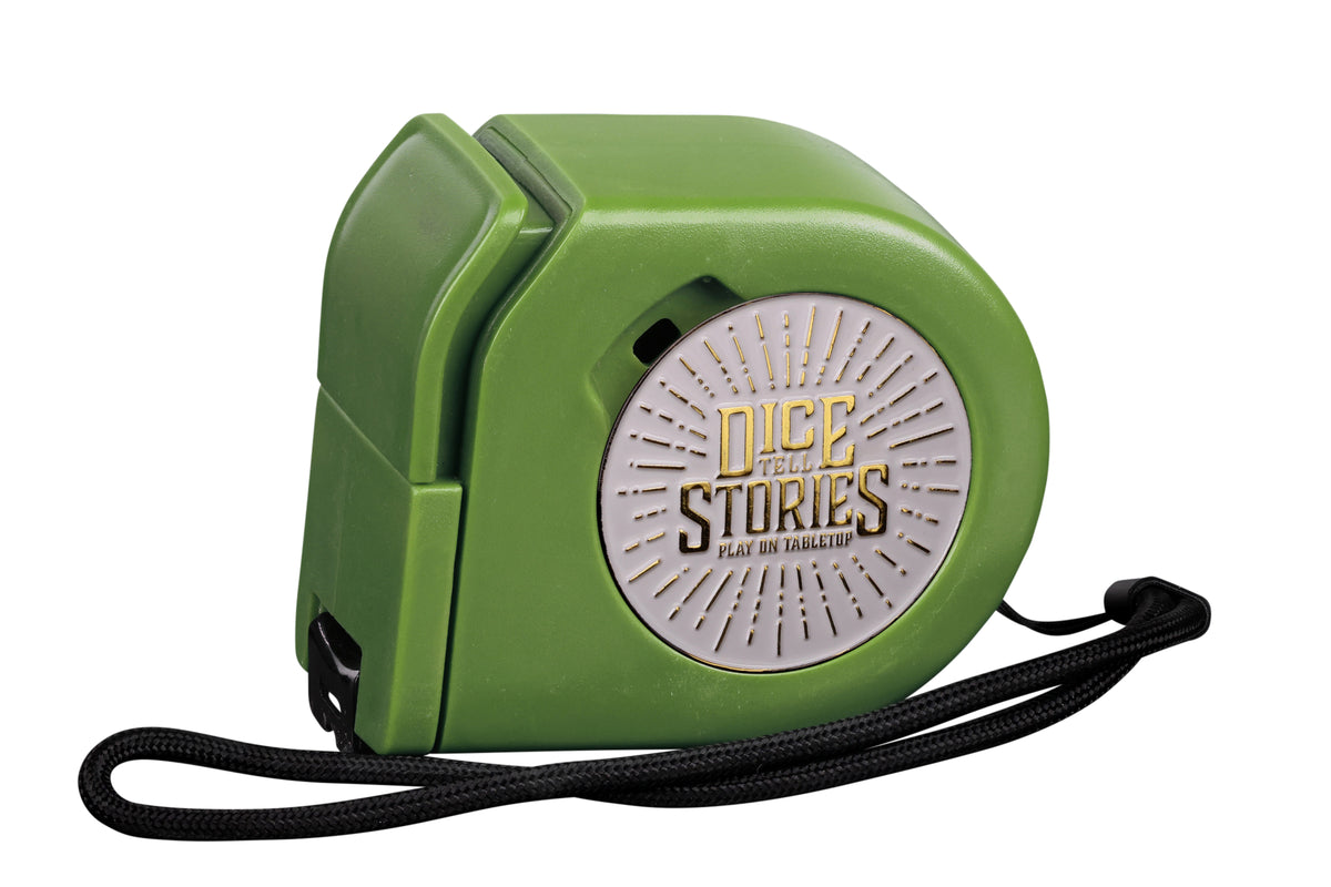 Dice Tell Stories | Wargaming Tape Measure | Baron's Coin™ Compatible
