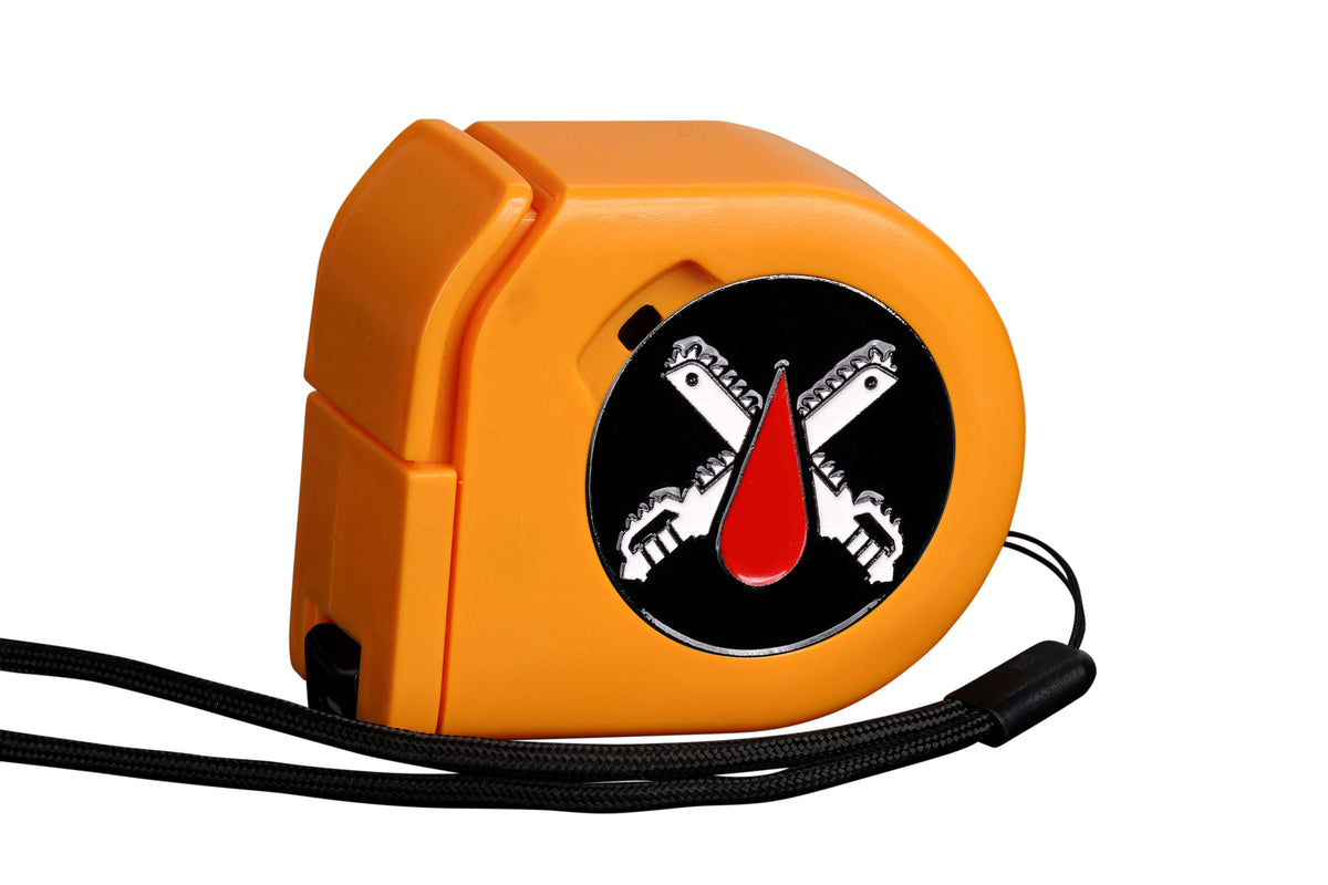 Chain Blades | Wargaming Tape Measure | Baron's Coin™ Compatible