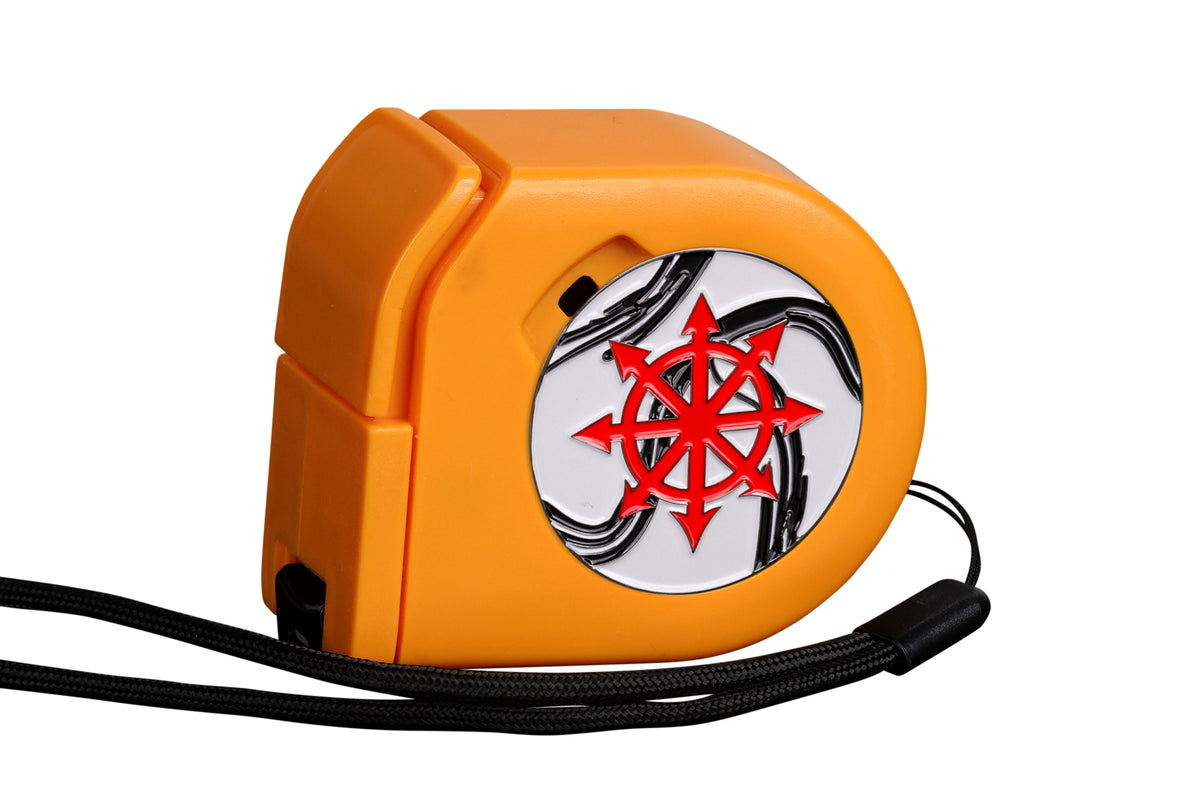 Marbled Chaos Star | Wargaming Tape Measure | Baron's Coin™ Compatible