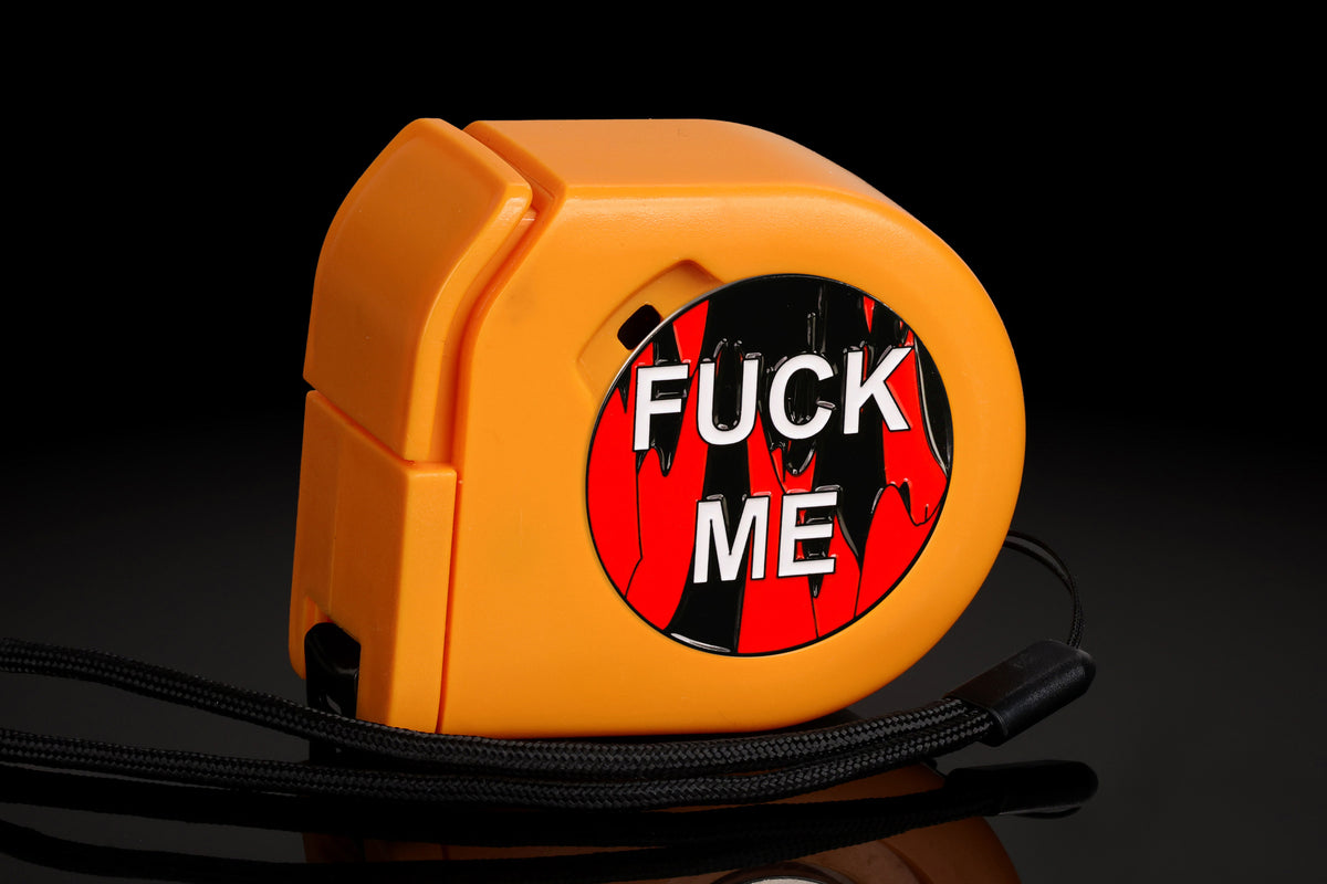 F**k Me | Red | Wargaming Tape Measure | Baron's Coin™ Compatible
