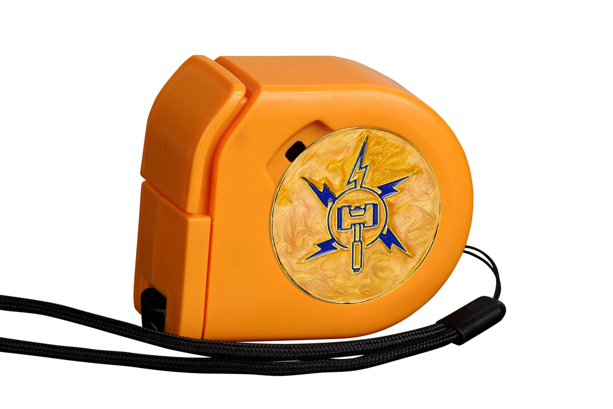 Lightning Hammer | Wargaming Tape Measure | Baron's Coin™ Compatible