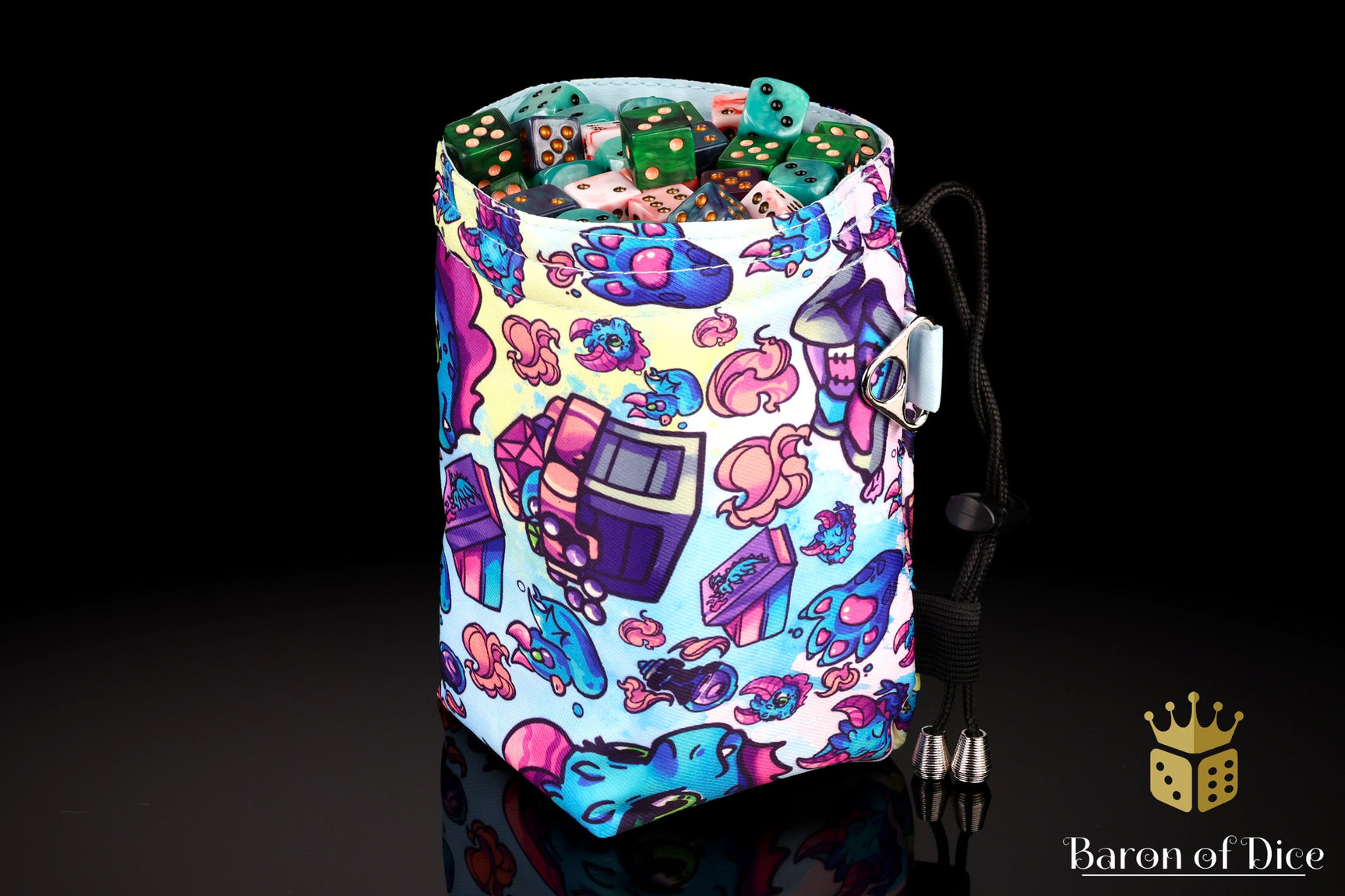 Baby Dragon | Luxury RPG Dice Bag | Large