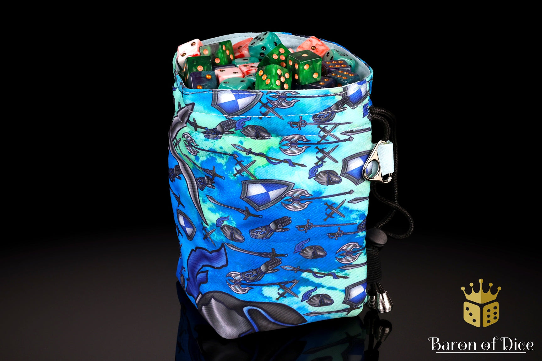 Fighter | Luxury RPG Dice Bag | Large