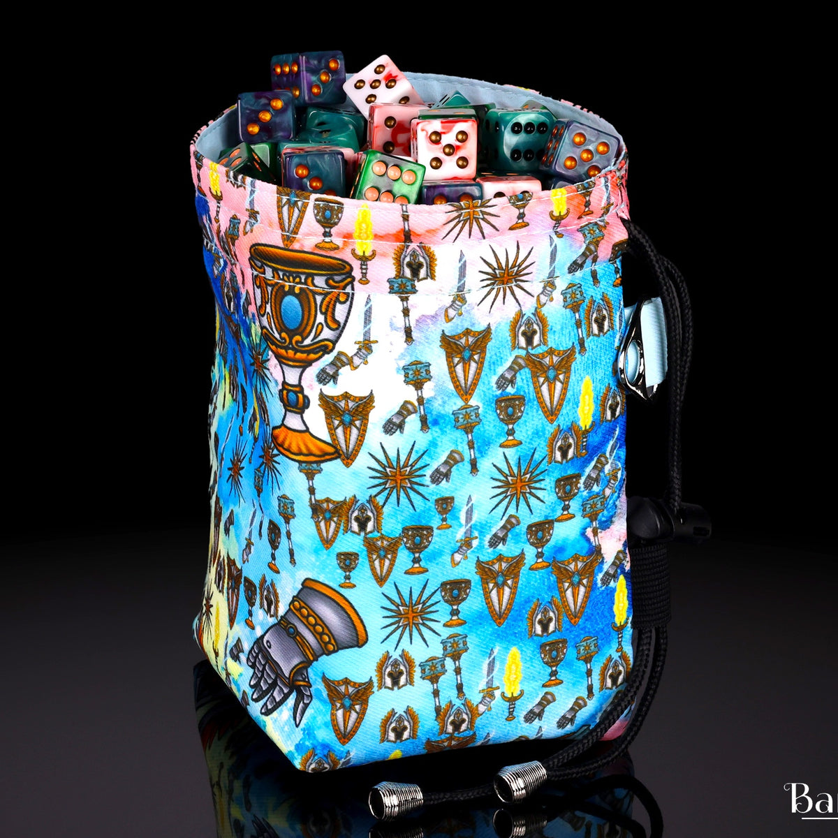 mtg final fantasy dice bag Paladin | Luxury RPG Version:Final Fantasy XIV: Scions & Spellcraft Trading Card Game (TCG) DnD accessories Costco Final Fantasy Commander