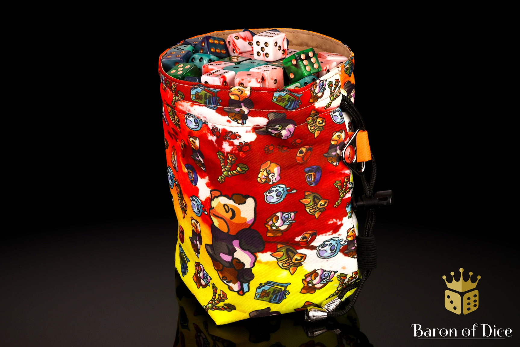 Cerebus | Luxury RPG Dice Bag | Large