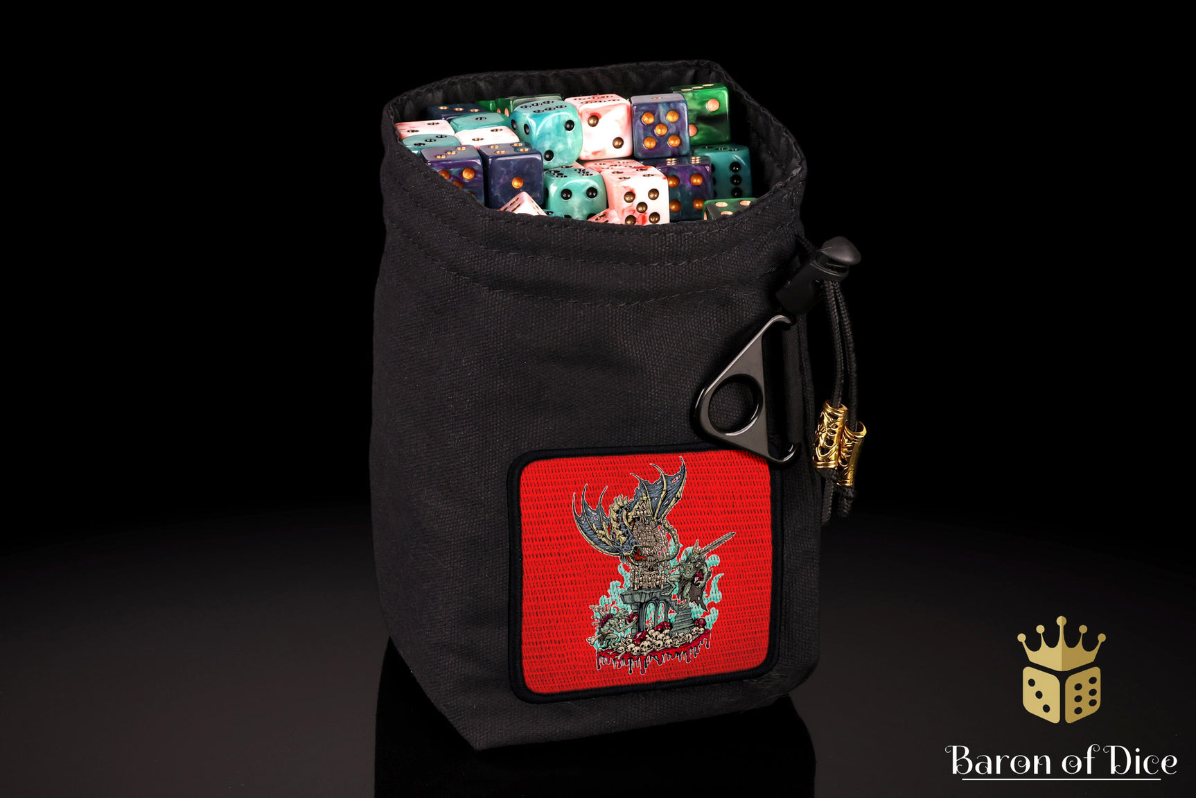 Baron's Dice Bag | Ghoul King Velcro Patch